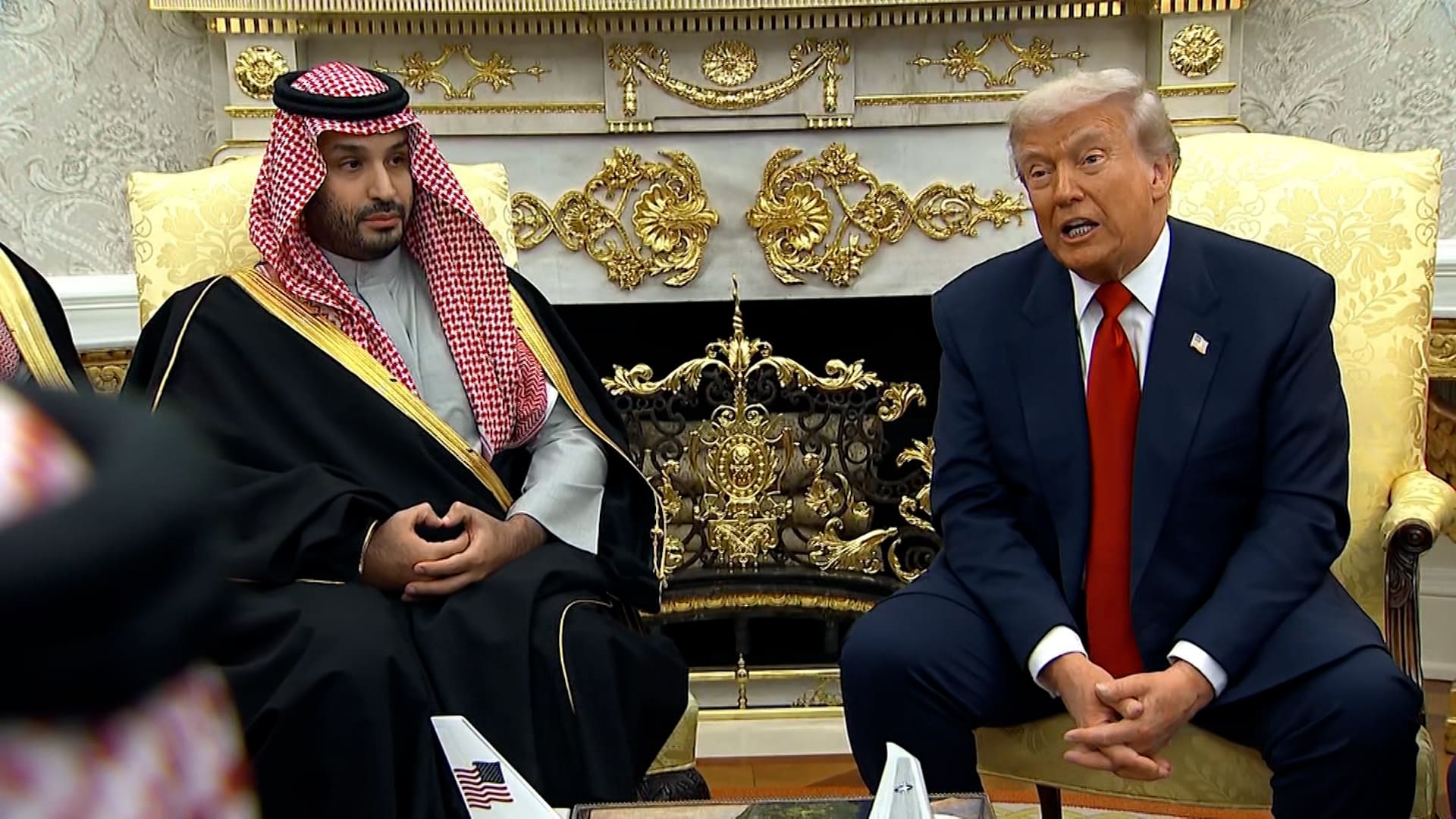 ترامب خلال لقائه ولي العهد السعودي: إيران تريد بشدة التوصل إلى اتفاق ونحن منفتحون على الحوار