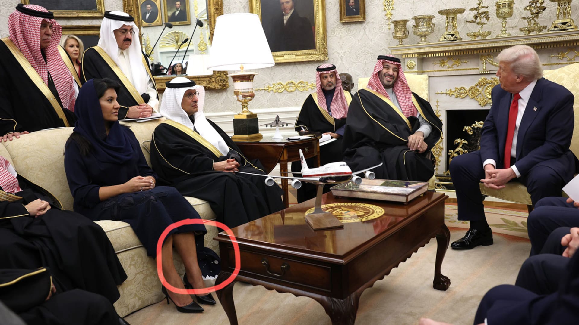 السعودية.. ثمن "شنطة" الأميرة ريما بلقاء محمد بن سلمان وترامب يشعل تكهنات