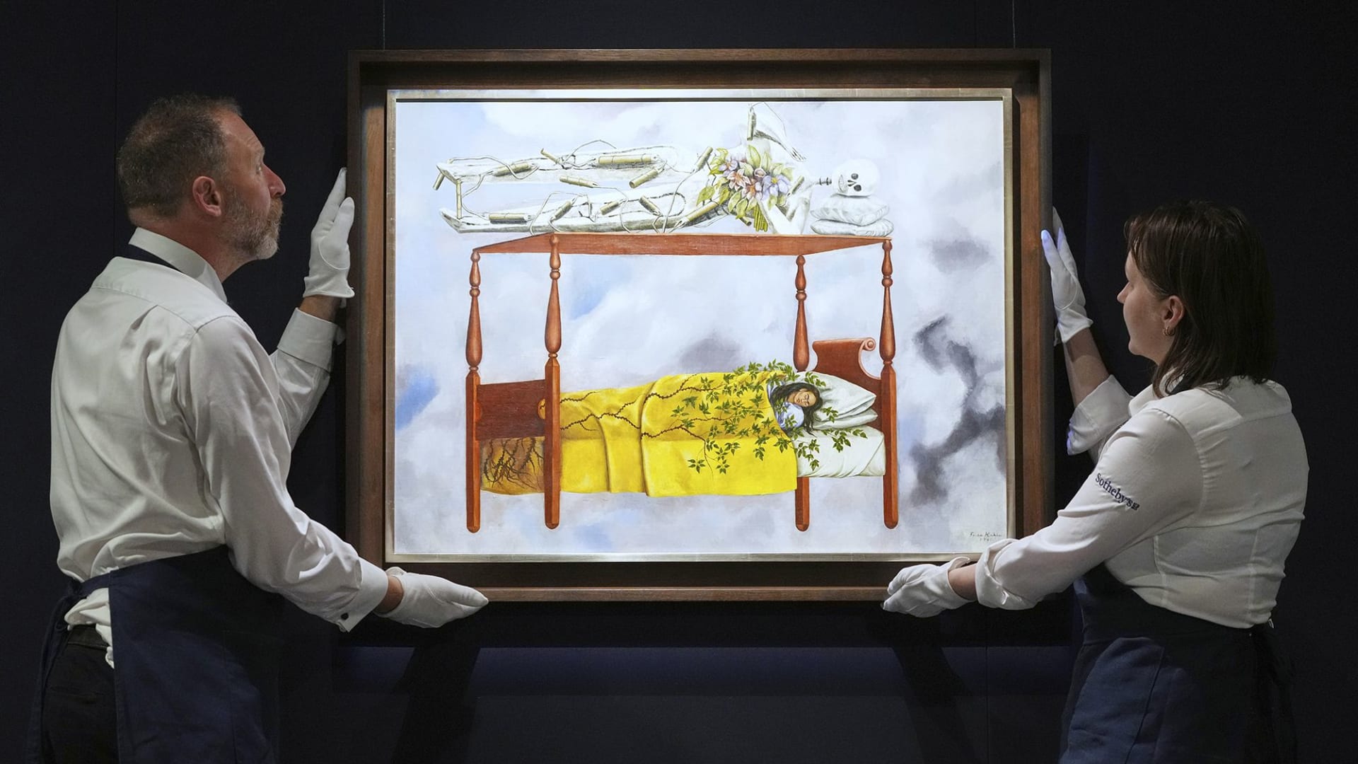 لوحة ذاتية للفنانة المكسيكية فريدا كاهلو تُباع بأكثر من 50 مليون دولار