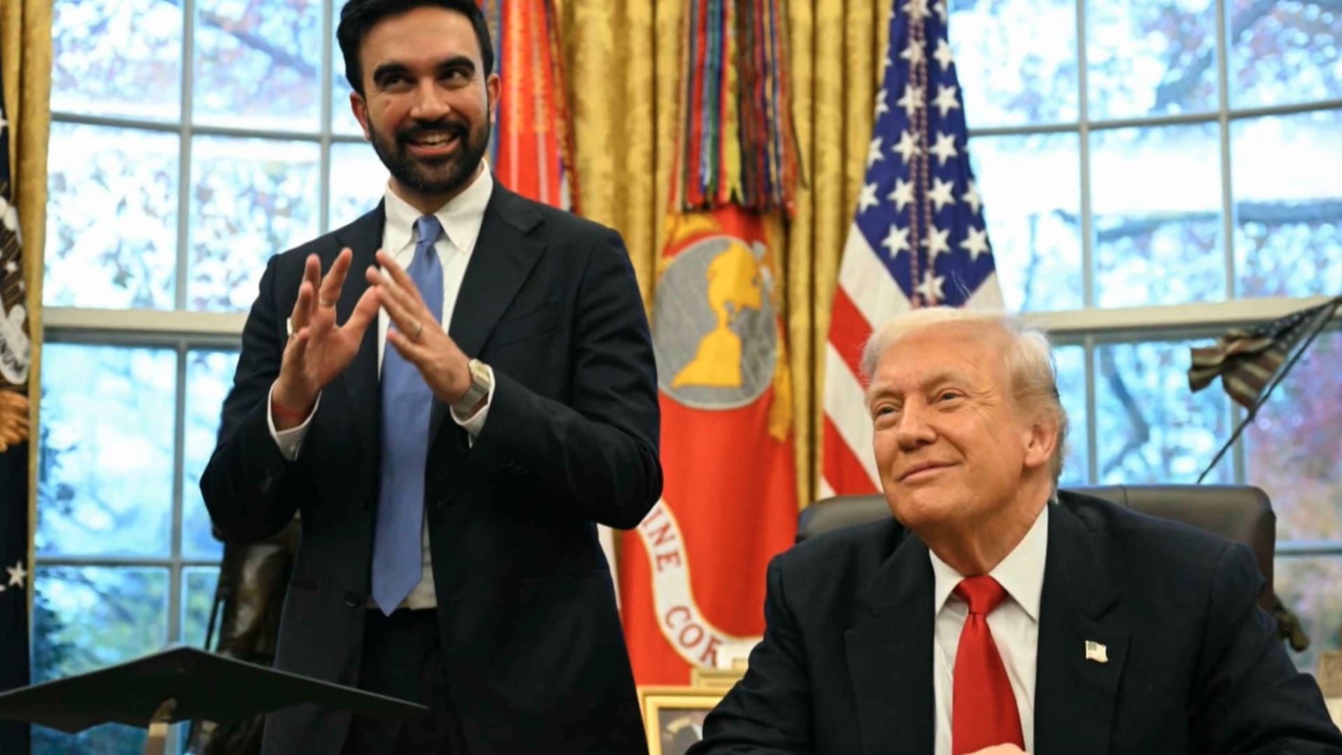ممداني يتحدث لـCNN عن أهم ما دار بينه وترامب في اجتماع المكتب البيضاوي