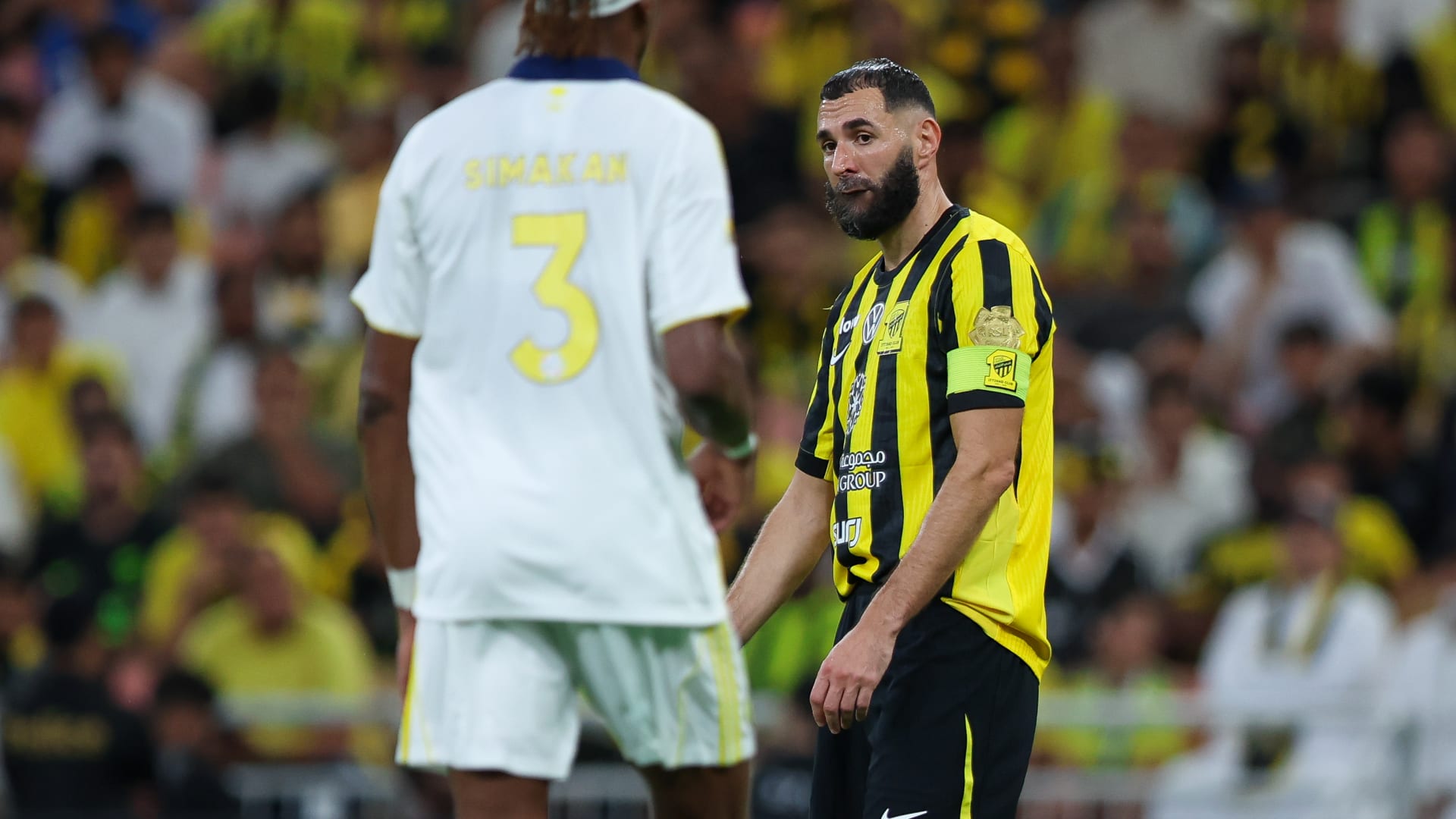 تفاعل على ما فعله بنزيما بعد خسارة الاتحاد من الدحيل القطري