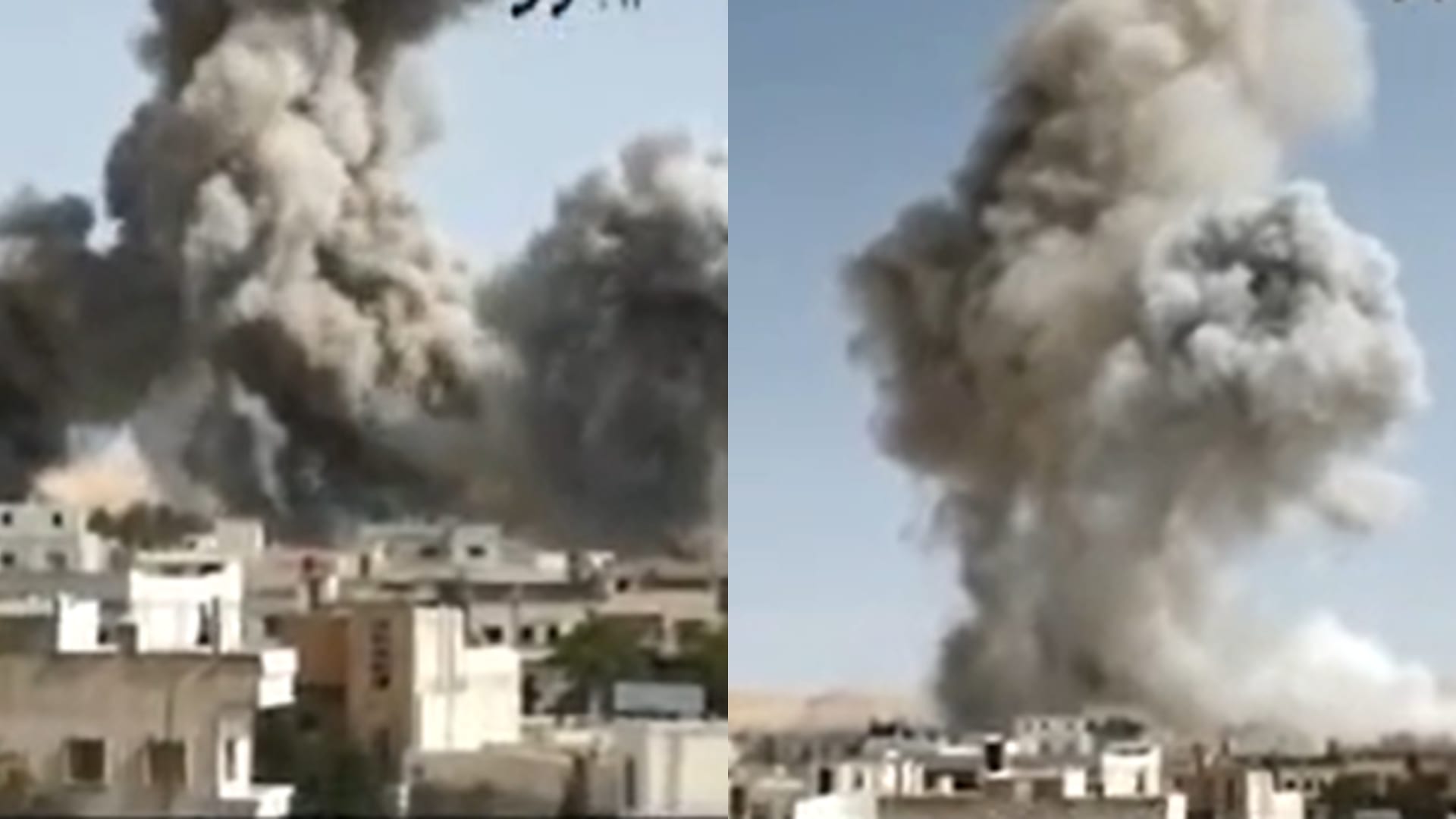 "غارة إسرائيلية عنيفة على بيت جن بريف دمشق".. ما حقيقة الفيديو المتداول؟