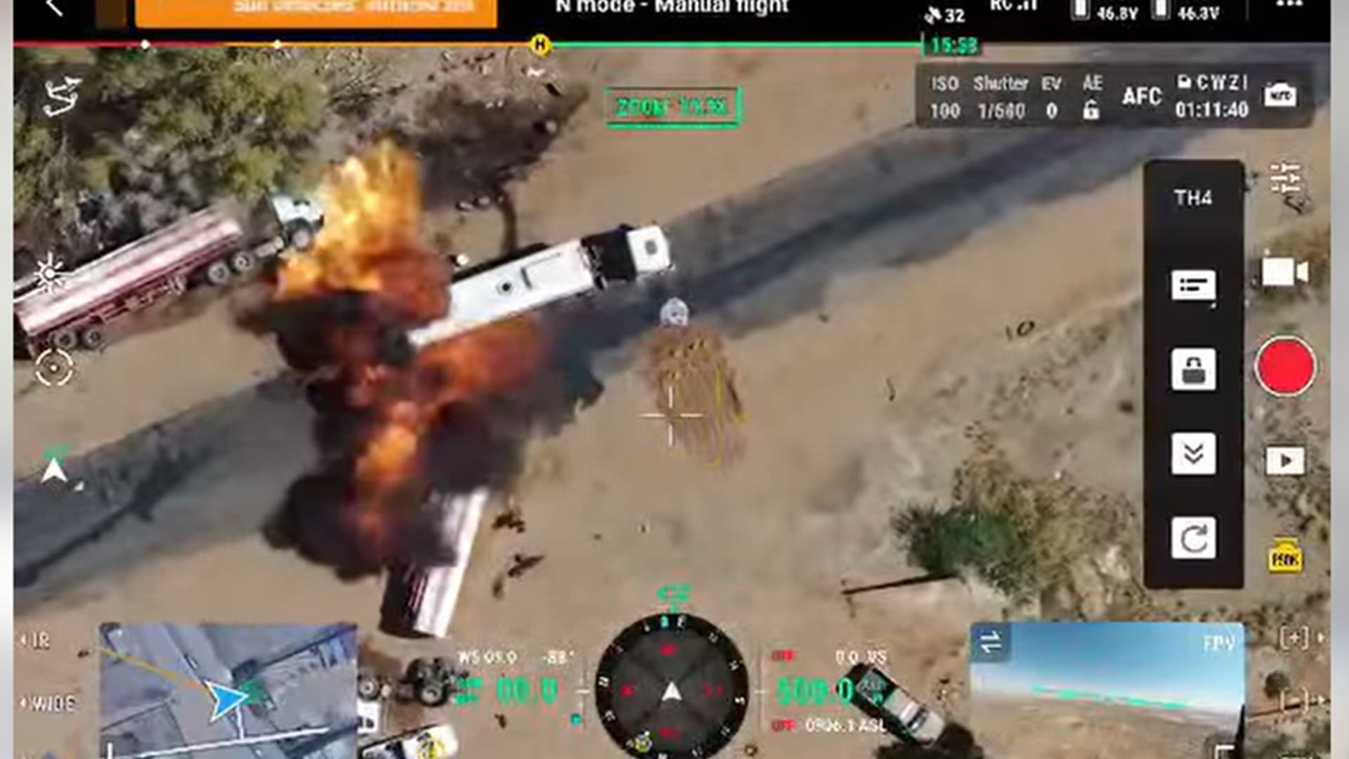 فيديو متداول لـ"تدمير الجيش السوداني شاحنات وقود للدعم السريع".. هذه حقيقته