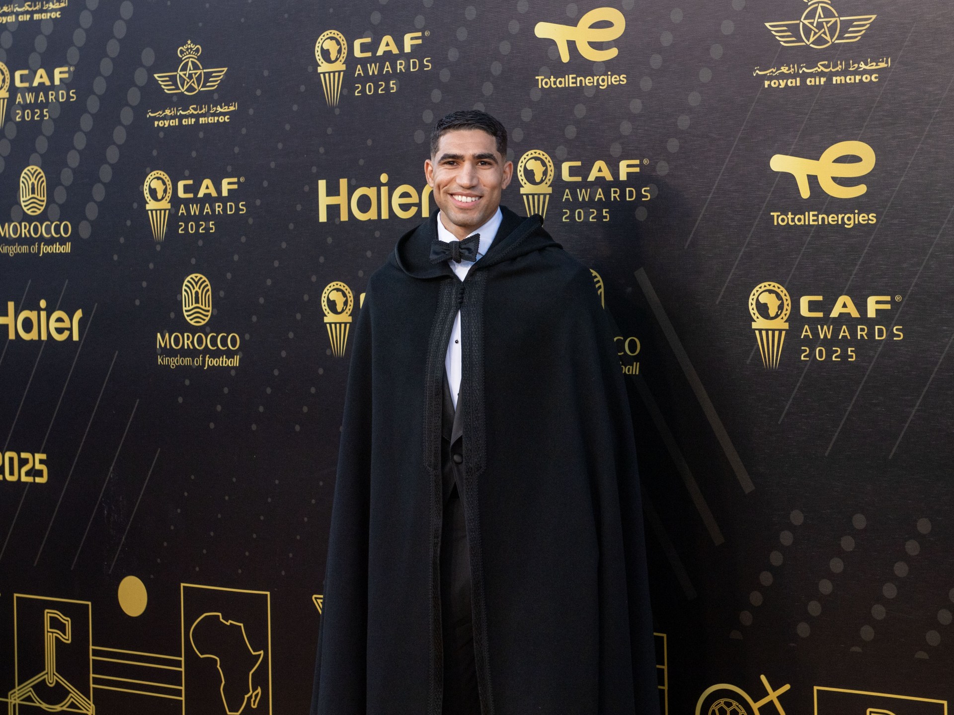 حكيمي يفوز بجائزة أفضل لاعب أفريقي لعام 2025