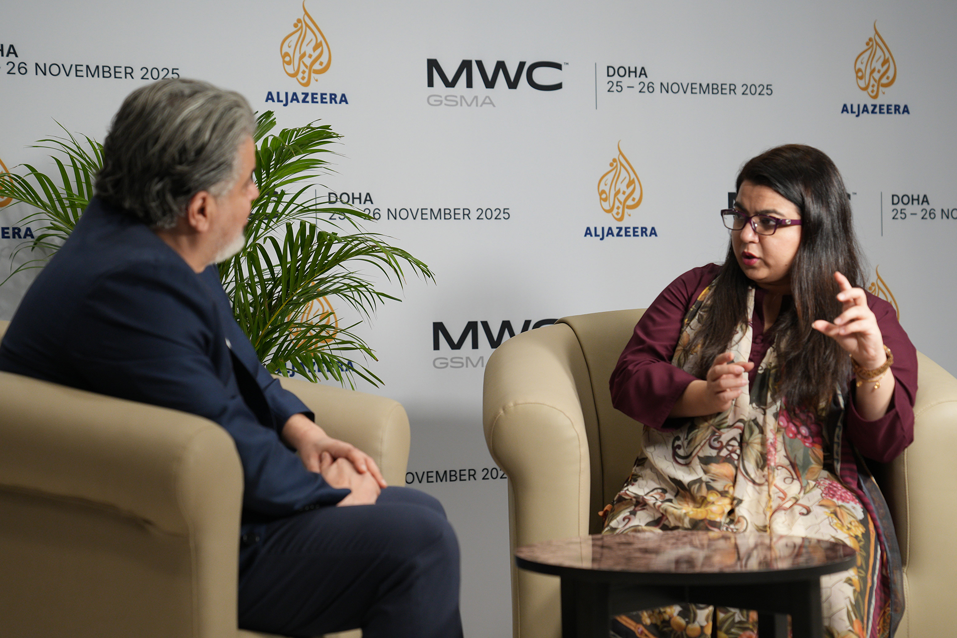 "إم دبليو سي 25 الدوحة".. طموحات باكستان الرقمية بعيون وزيرة تكنولوجيا المعلومات