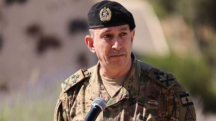LBCI sources: Lebanese army commander denies Israeli claims of Hezbollah rebuilding in the south