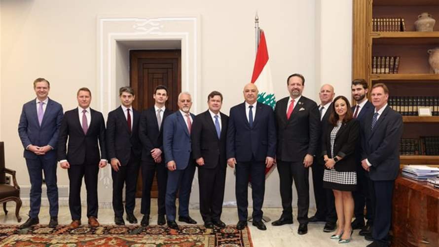 President Aoun discusses financial measures, security, and negotiations with US Treasury delegation 4 Doc T 889106 638983100073288569