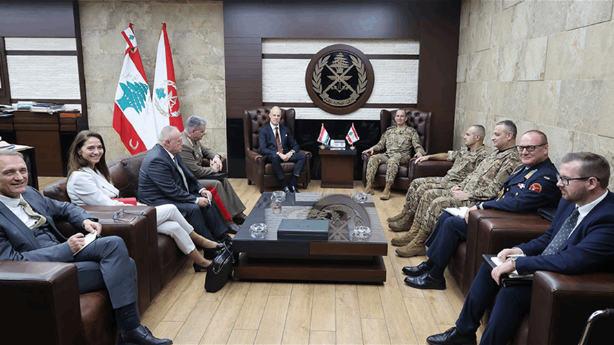 Hungarian Defense Minister meets Lebanese Army commander to discuss military cooperation 2 Doc T 889320 638983873184464671