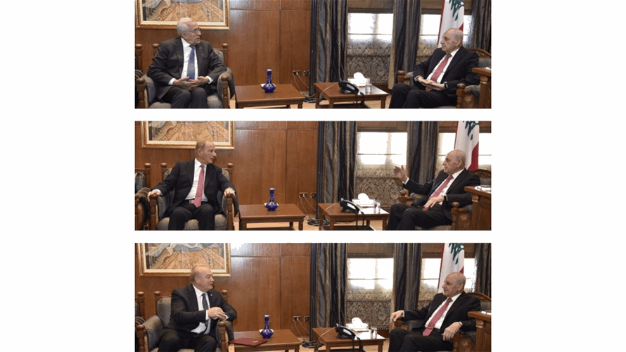 Berri holds talks with former president, welcomes new US Ambassador