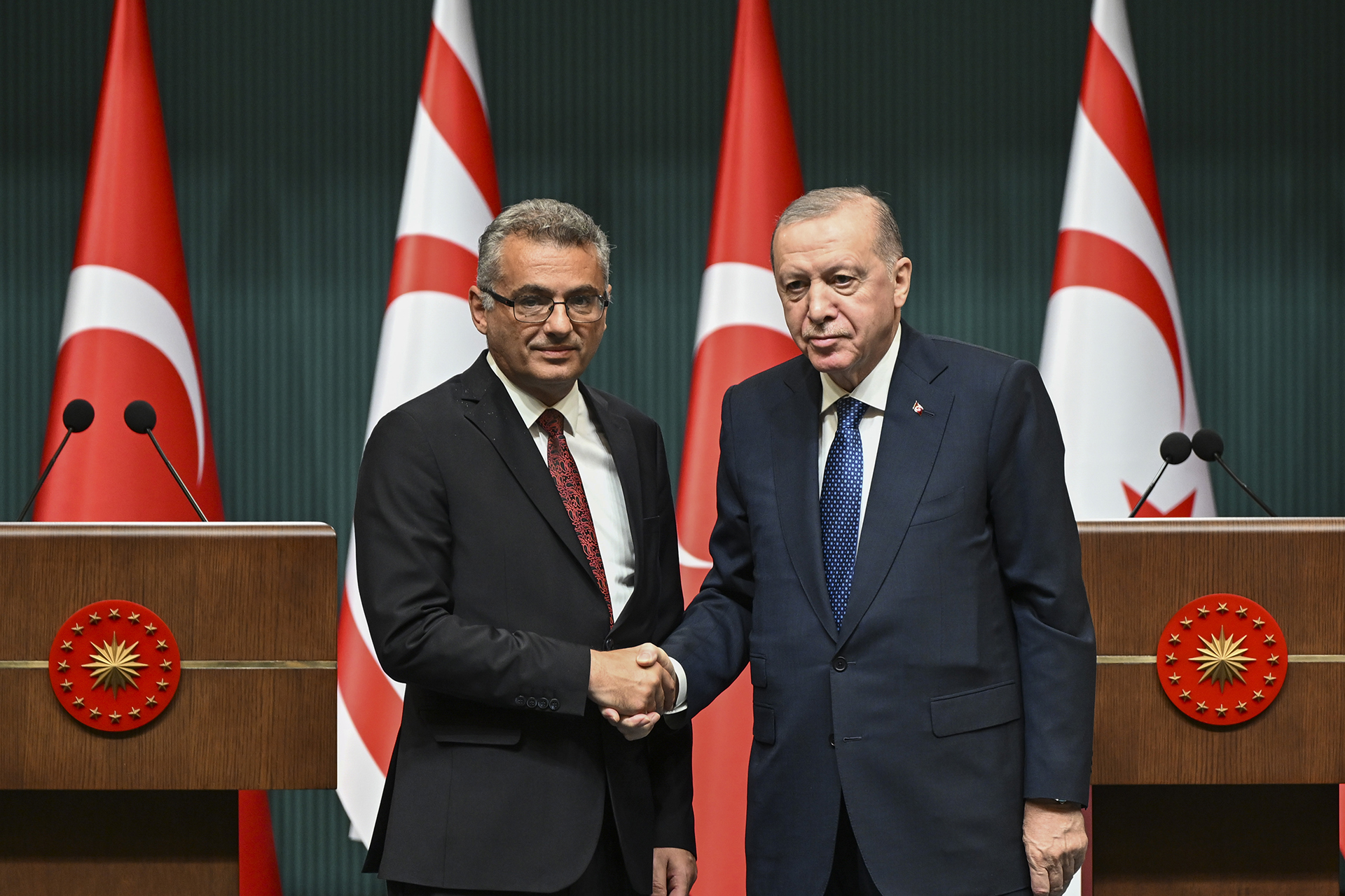أردوغان: حل الدولتين أكثر الخيارات واقعية لمشكلة قبرص