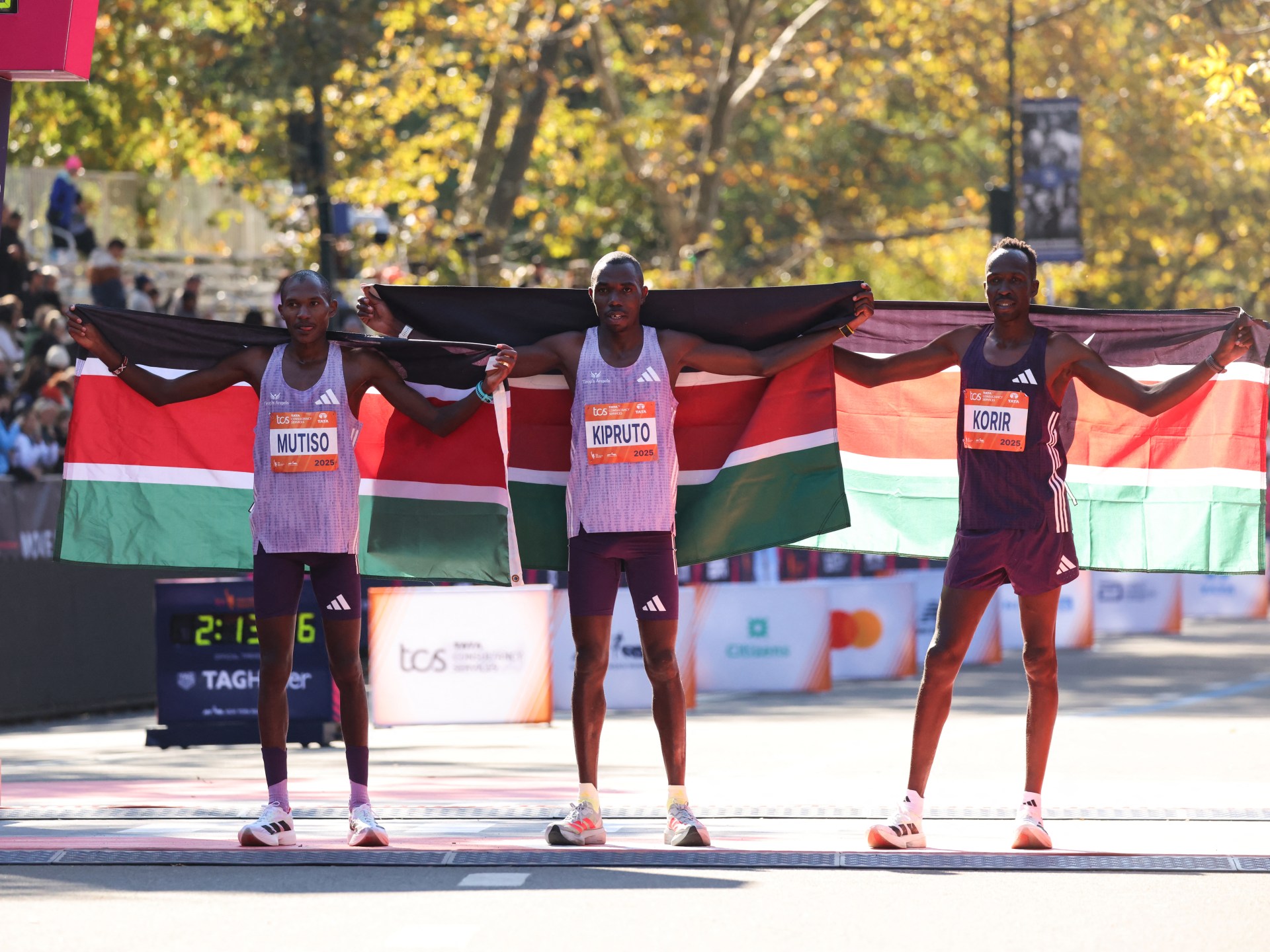 أوبيري وكيبروتو يقودان هيمنة كينيا على ماراثون نيويورك