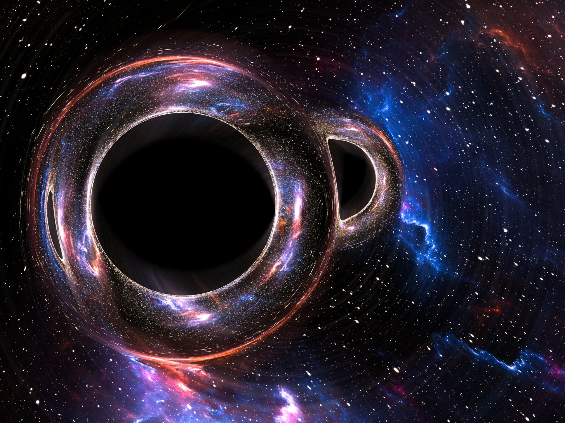 ولادة "أحفاد" للثقوب السوداء.. دليل جديد يؤكد عبقرية أينشتاين