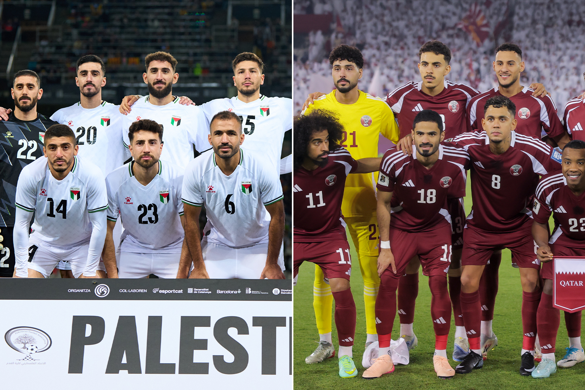 قطر ضد فلسطين.. مباراة افتتاحية منتظرة لكأس العرب 2025