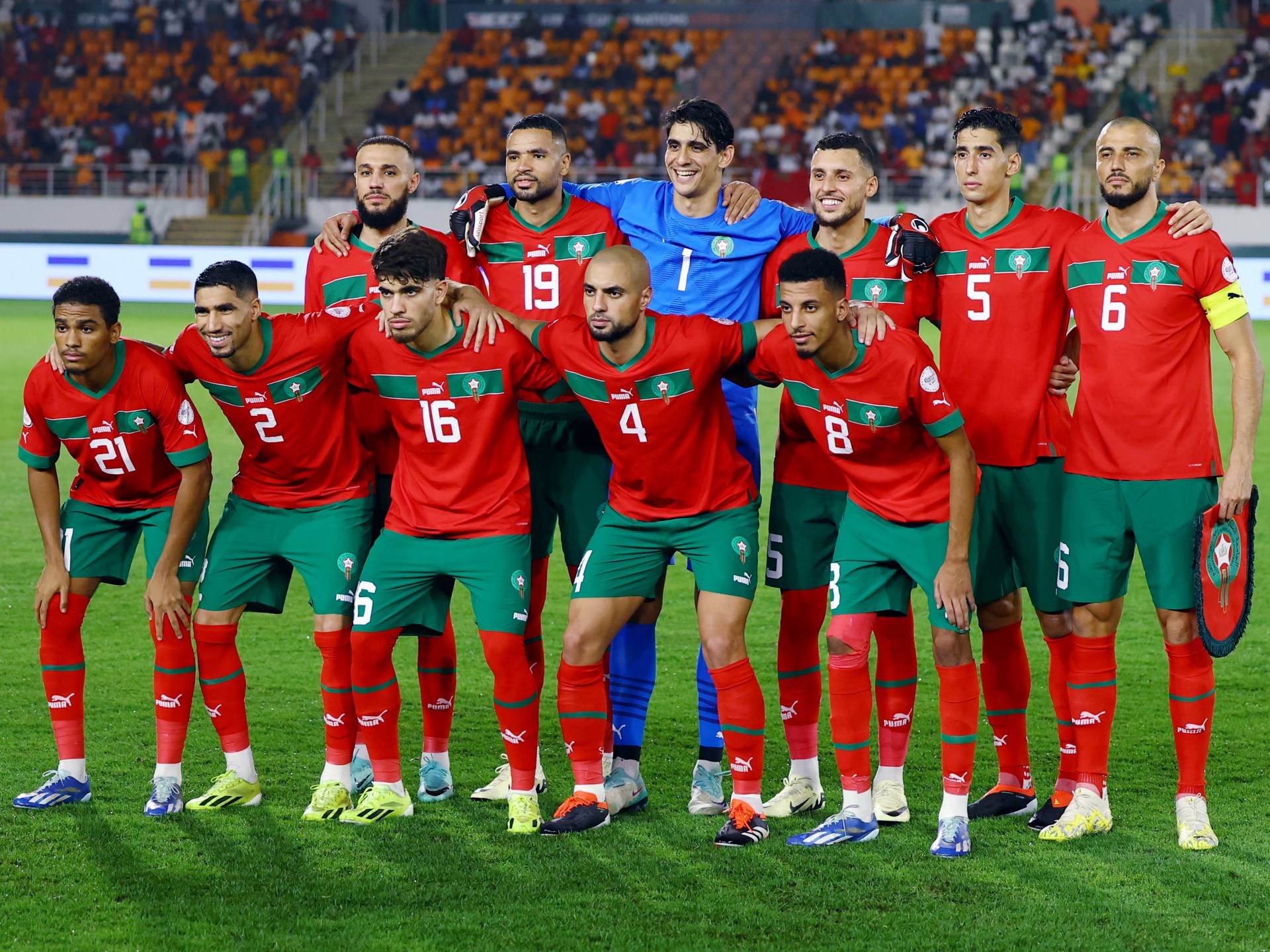 تشكيلة منتخب المغرب لمواجهة موزامبيق وأوغندا