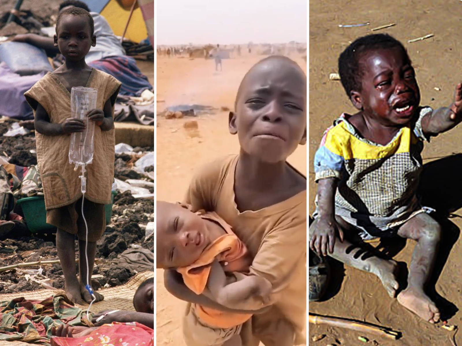 صور لمعاناة أطفال السودان تثير تعاطفا عالميا.. حقيقة أم تضليل؟ 1 sudan 1763619945