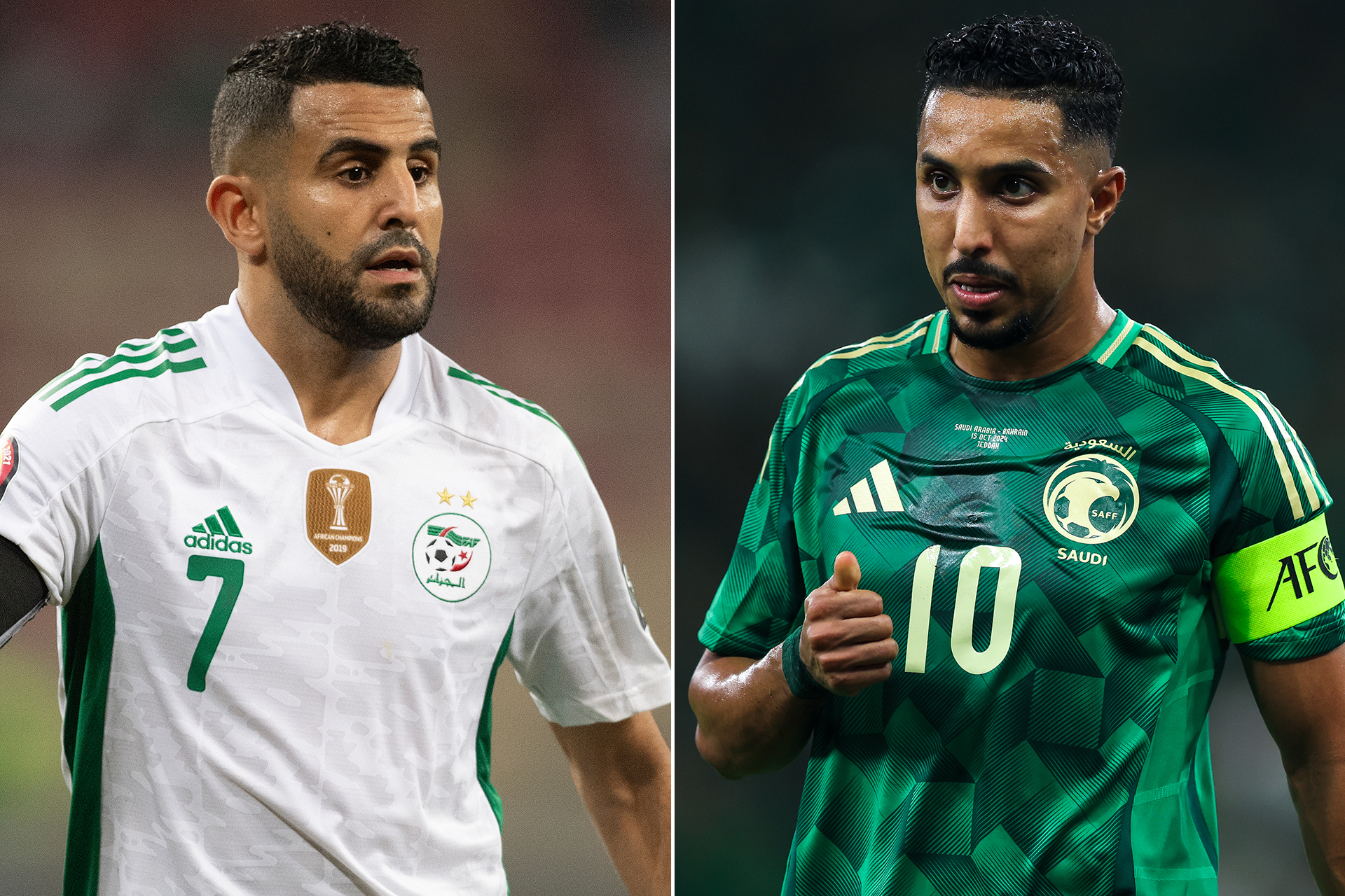 موعد مباراة السعودية ضد الجزائر والقنوات الناقلة والغيابات المؤثرة