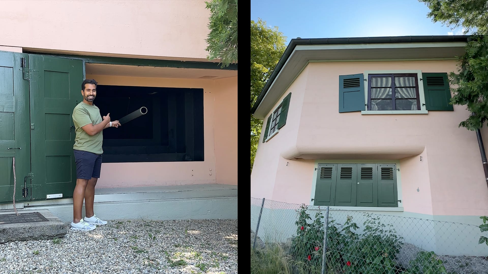 منزل ريفي أم حصن سري؟ اكتشف سرّ "الفيلا الوردية" في سويسرا