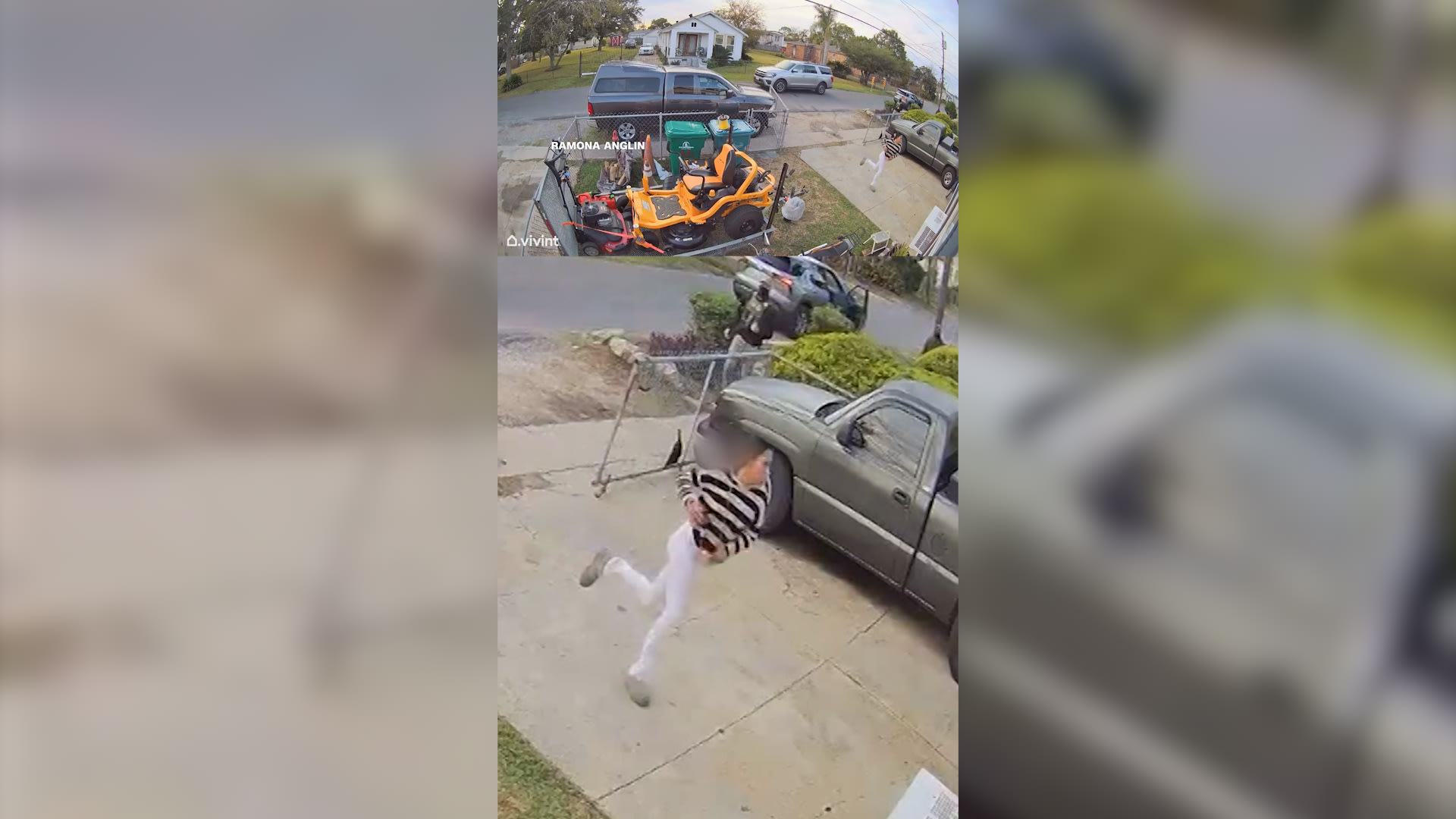 فيديو يظهر مطاردة مثيرة لامرأة أمريكية من قبل عملاء الهجرة في لويزيانا