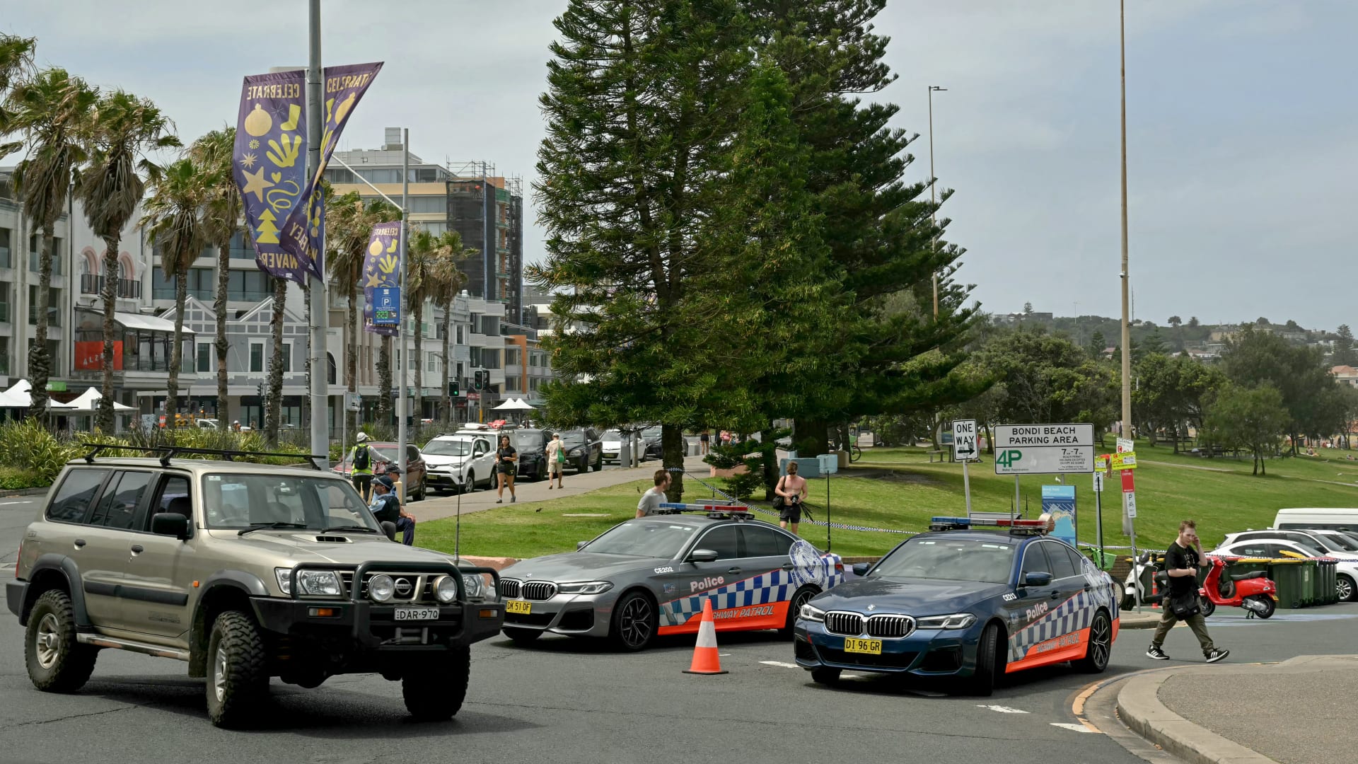 خريطة تكشف تفاصيل إطلاق نار استهدف احتفالا يهوديا بشاطئ بوندي في سيدني