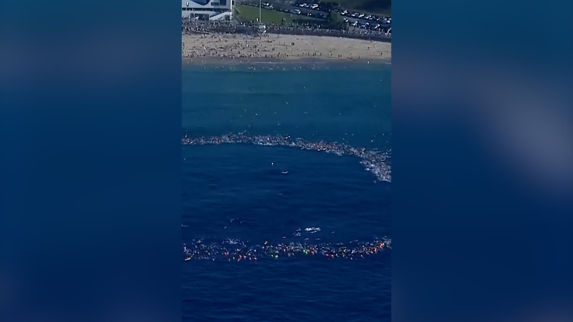 الآلاف يشاركون في فعالية تجديف جماعي لتكريم ضحايا هجوم شاطئ بوندي