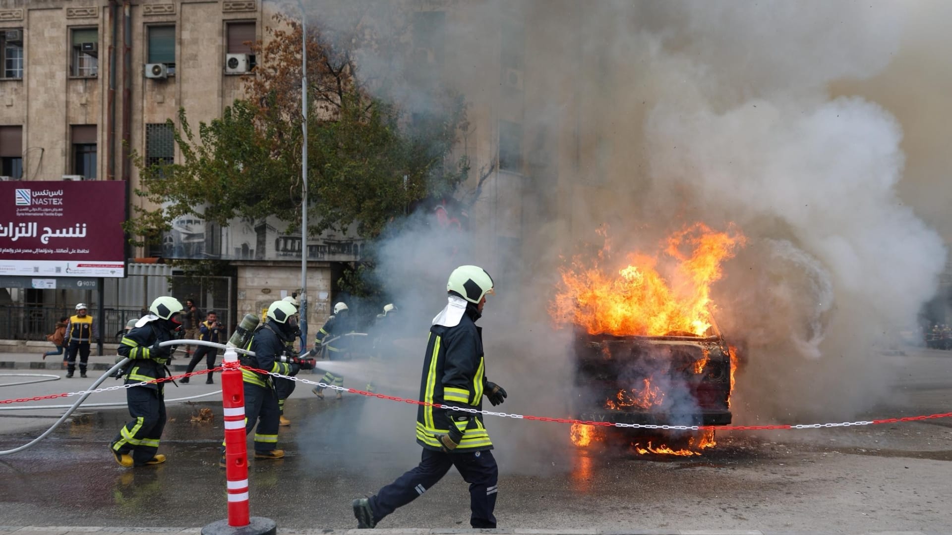تداول فيديو لـ"انفجار في ساحة سعدالله الجابري في حلب".. هذه حقيقته