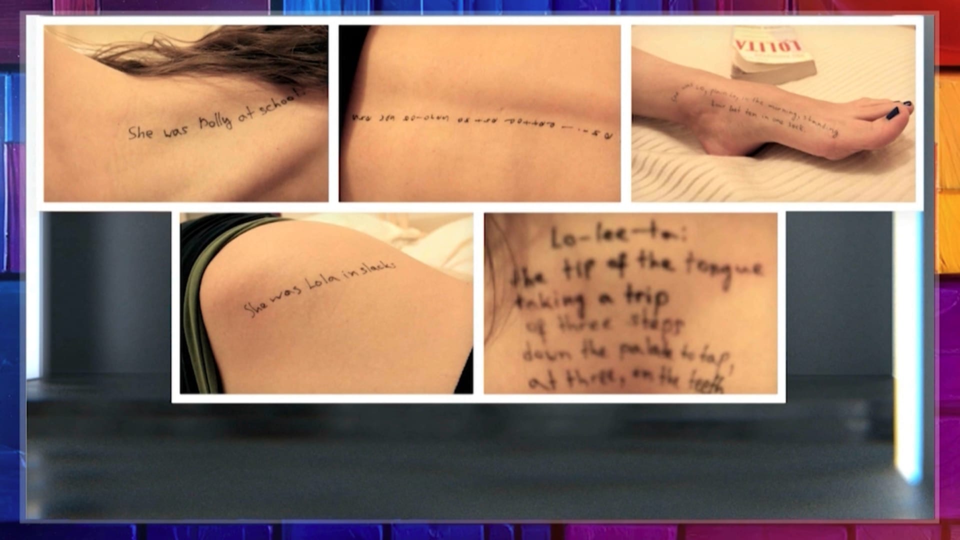 وثائق إبستين: اقتباسات من رواية "لوليتا" على جسد أنثى.. ومحادثة نصية لإرسال فتاة مقابل المال