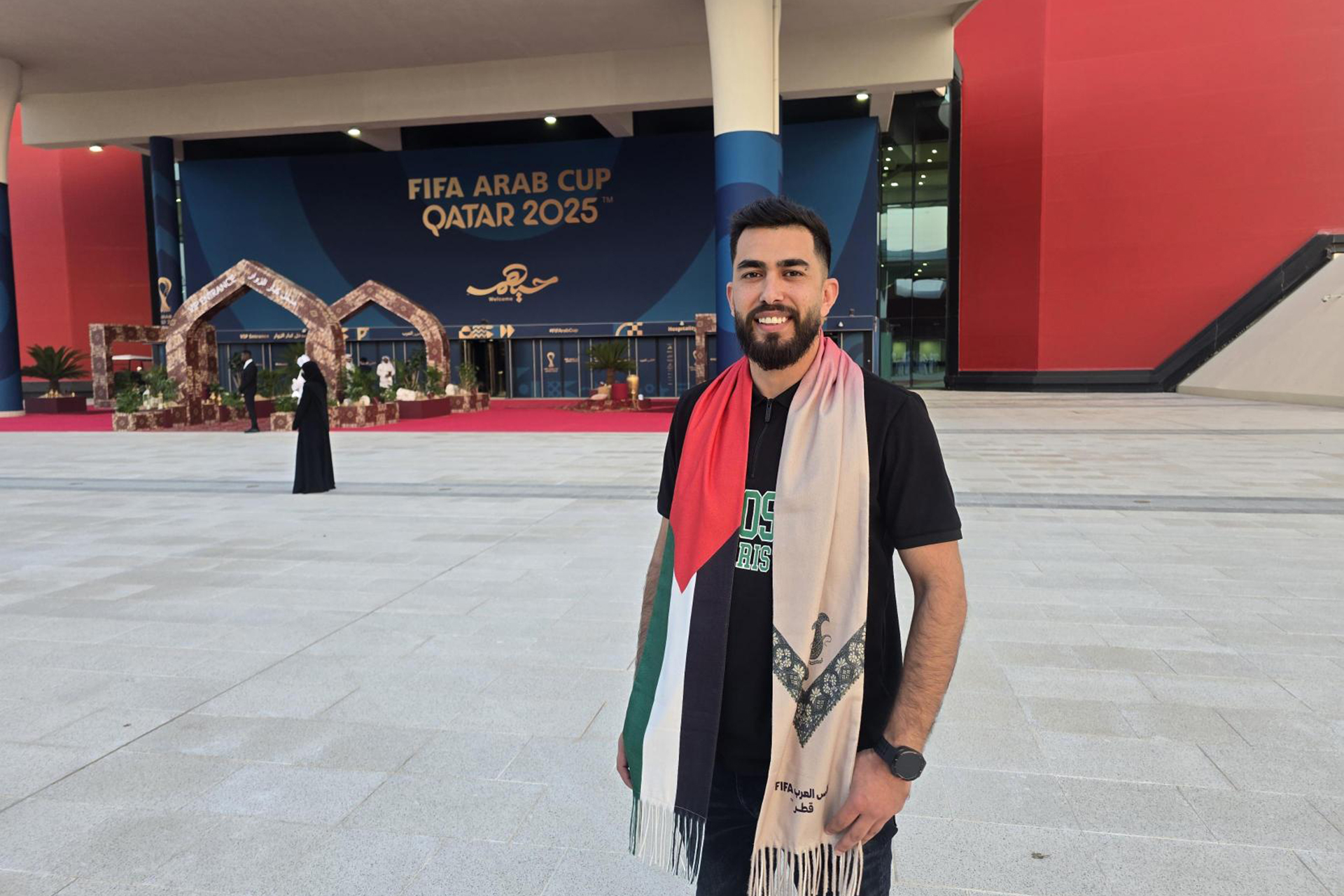 مؤنس البرية للجزيرة نت: أتمنى نهائي العرب بين فلسطين والجزائر