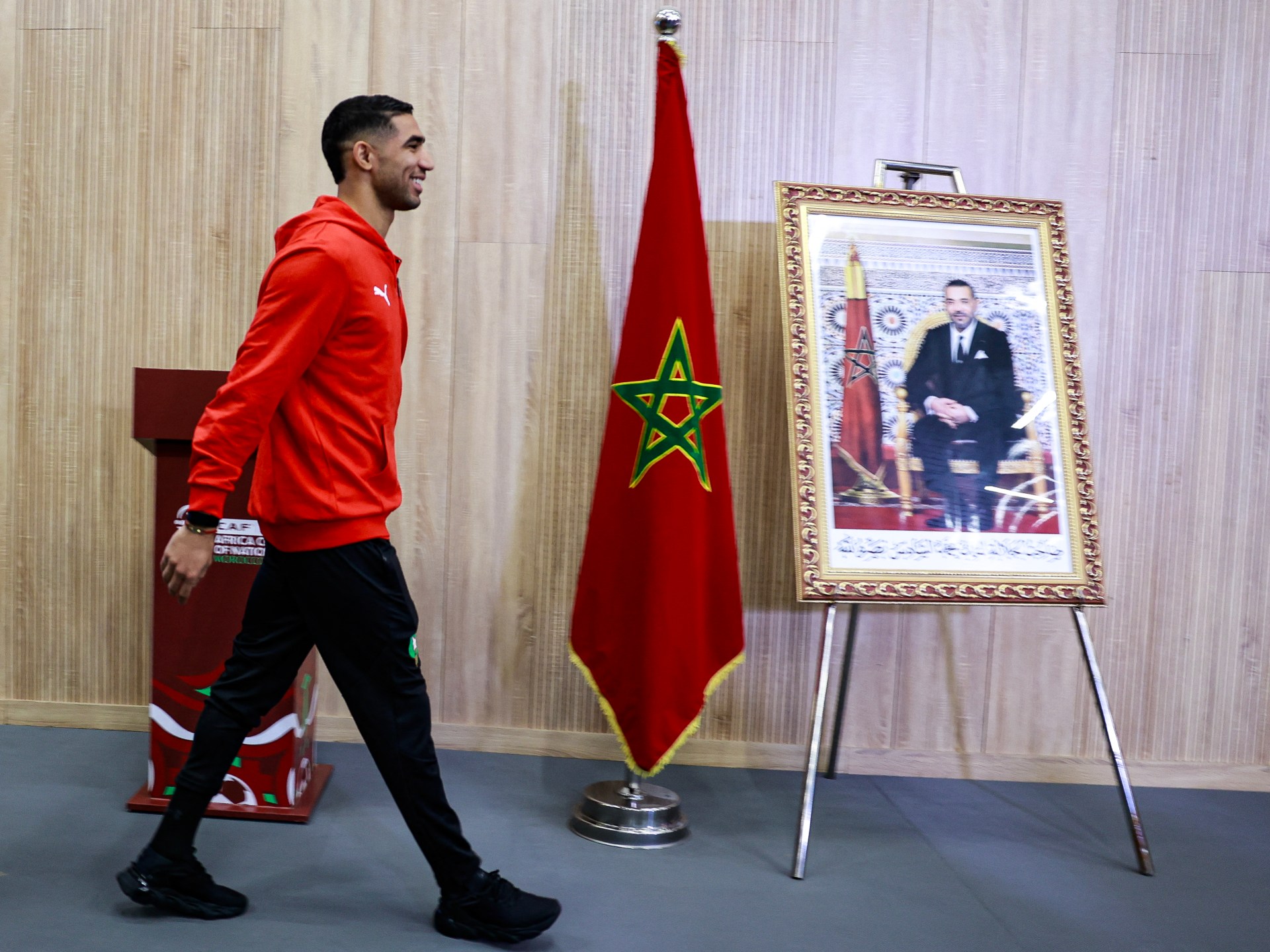 حكيمي قائد المغرب يحسم أمر مشاركته بافتتاح كأس أفريقيا