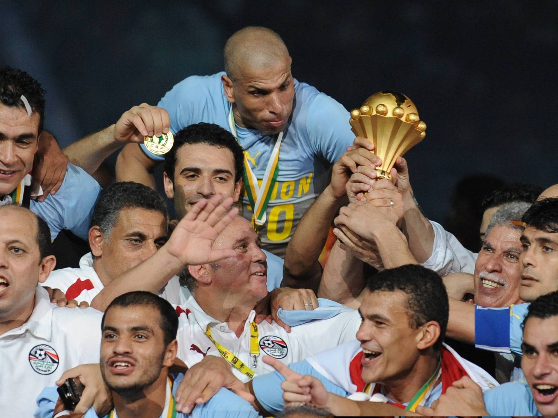 ثلاثية تاريخية وضعت منتخب مصر على قمة القارة السمراء