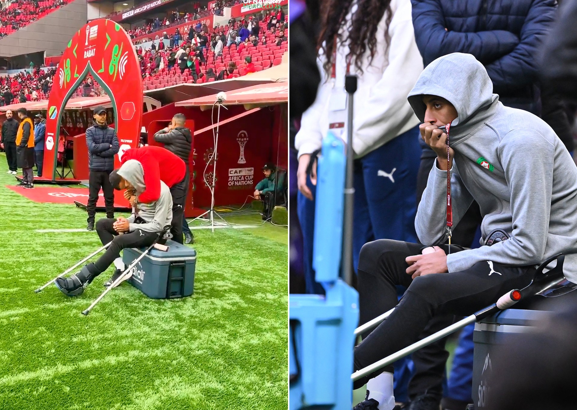إصابة قاسية تنهي مشوار أوناحي في كأس الأمم الأفريقية