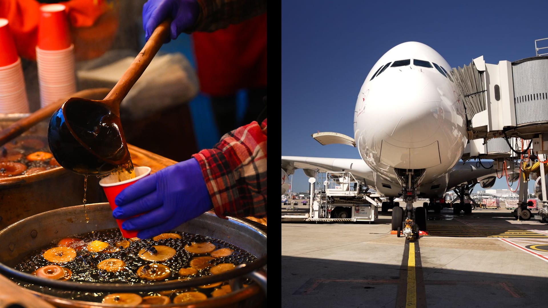 هل يشغّل زيت القلي المستخدم رحلتك القادمة بالطائرة؟