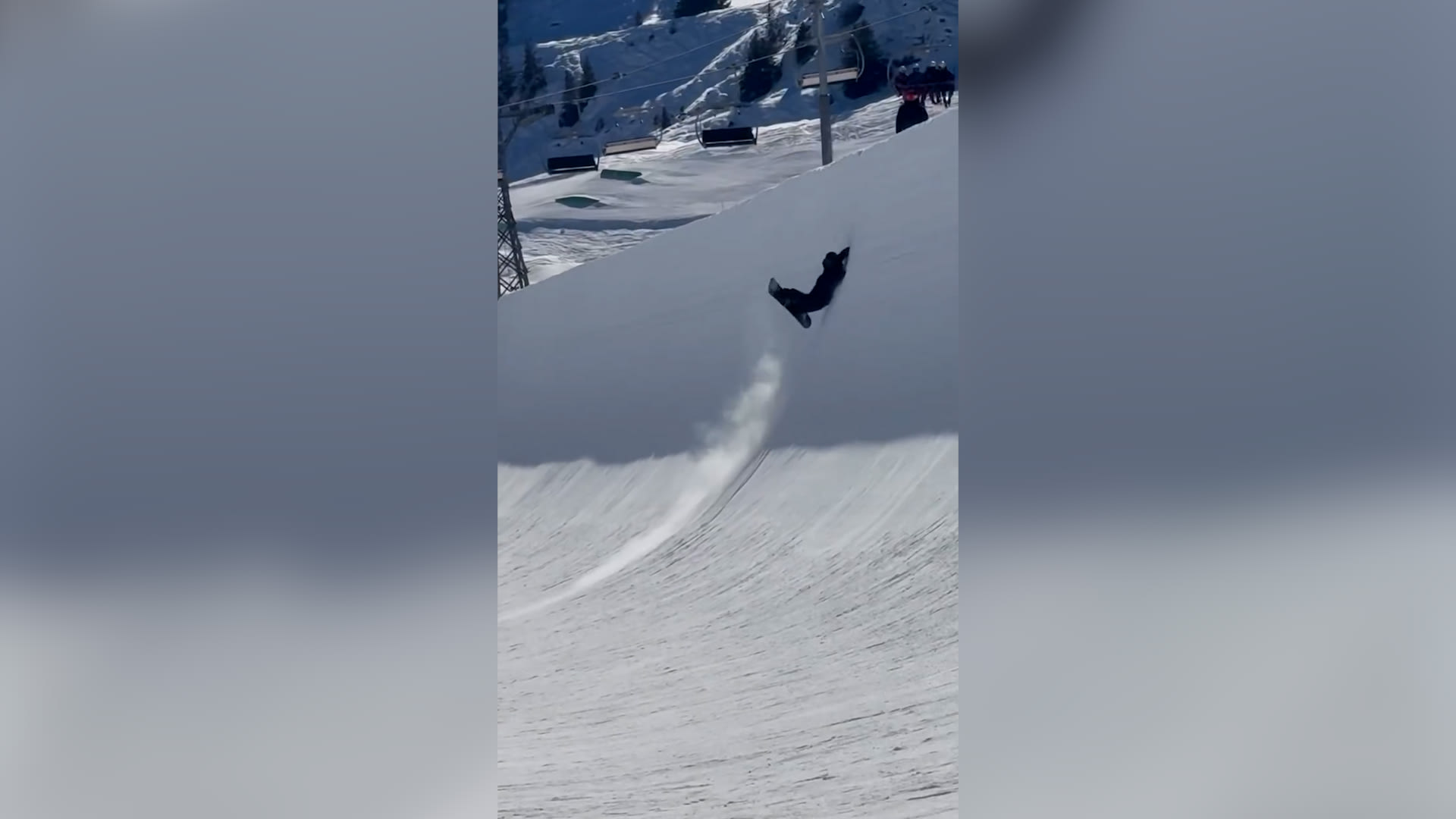 فيديو يوثق لحظة سقوط بطلة التزلج على الجليد كلوي كيم في سويسرا