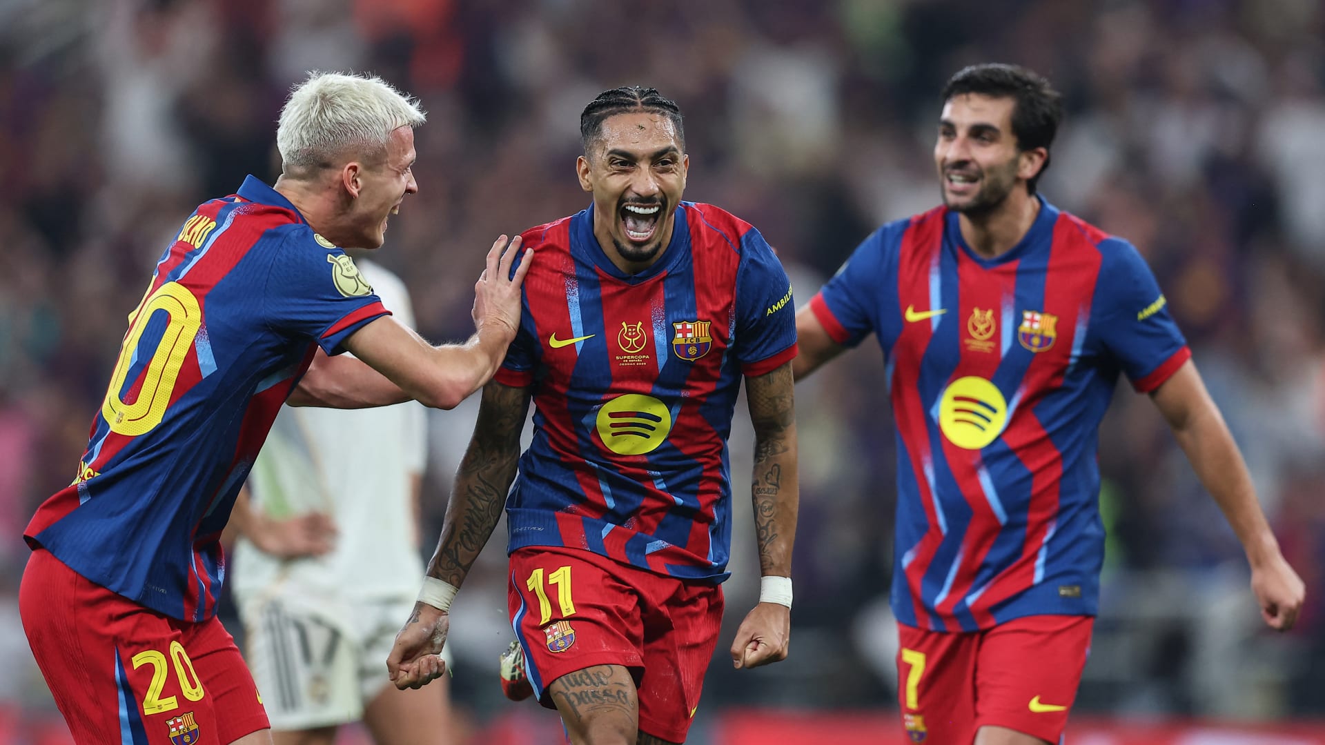 في السعودية.. برشلونة يفوز بكأس السوبر الإسباني على حساب ريال مدريد