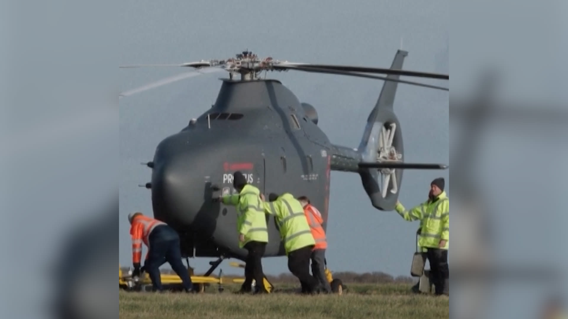 شاهد.. أول مروحية ذاتية القيادة مصممة لتنفيذ مهام خطيرة دون طاقم على متنها