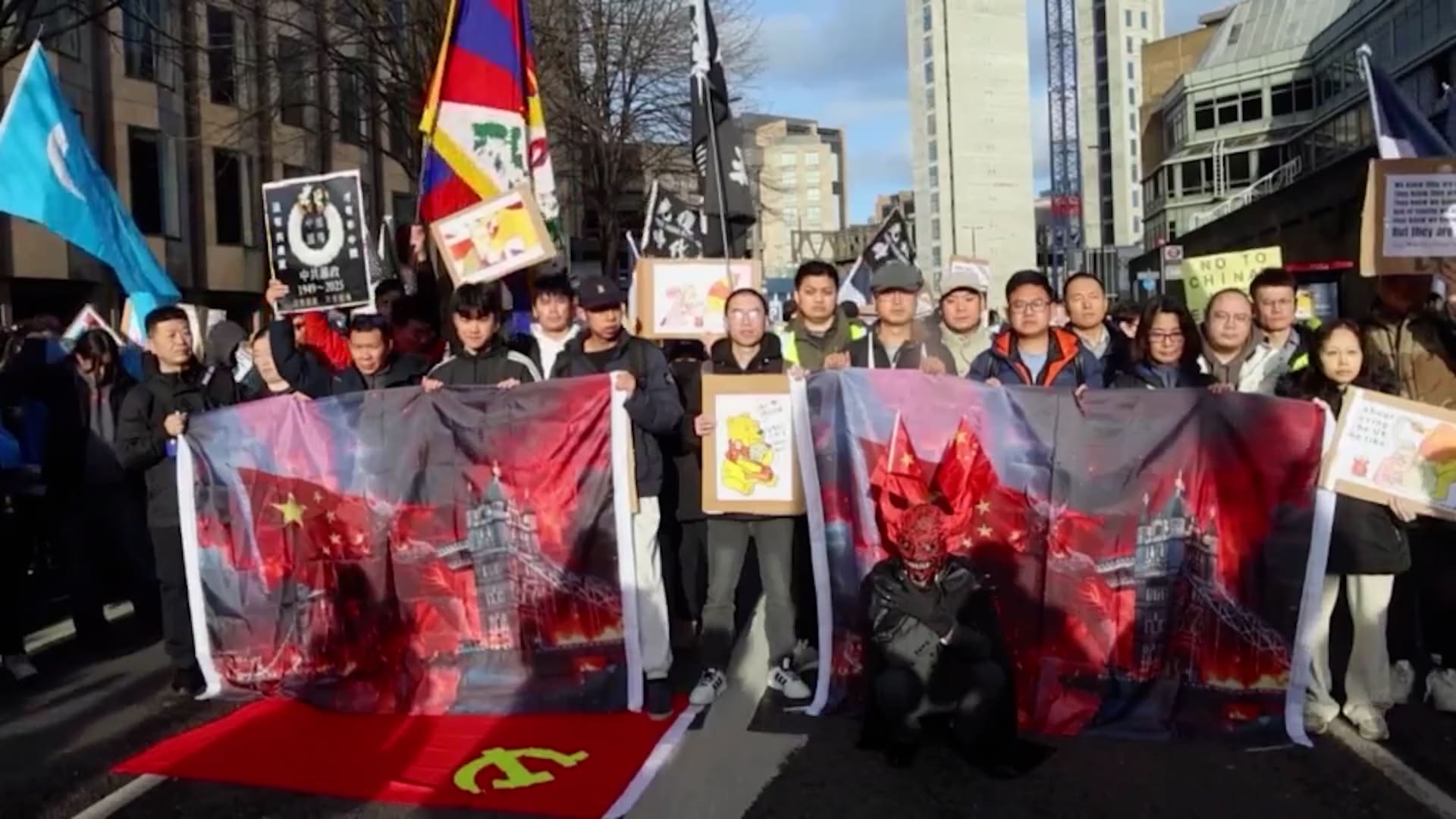 معارضون لإنشاء سفارة الصين في لندن: يقع قرب كابلات بيانات.. وسيُستخدم كمركز تجسس