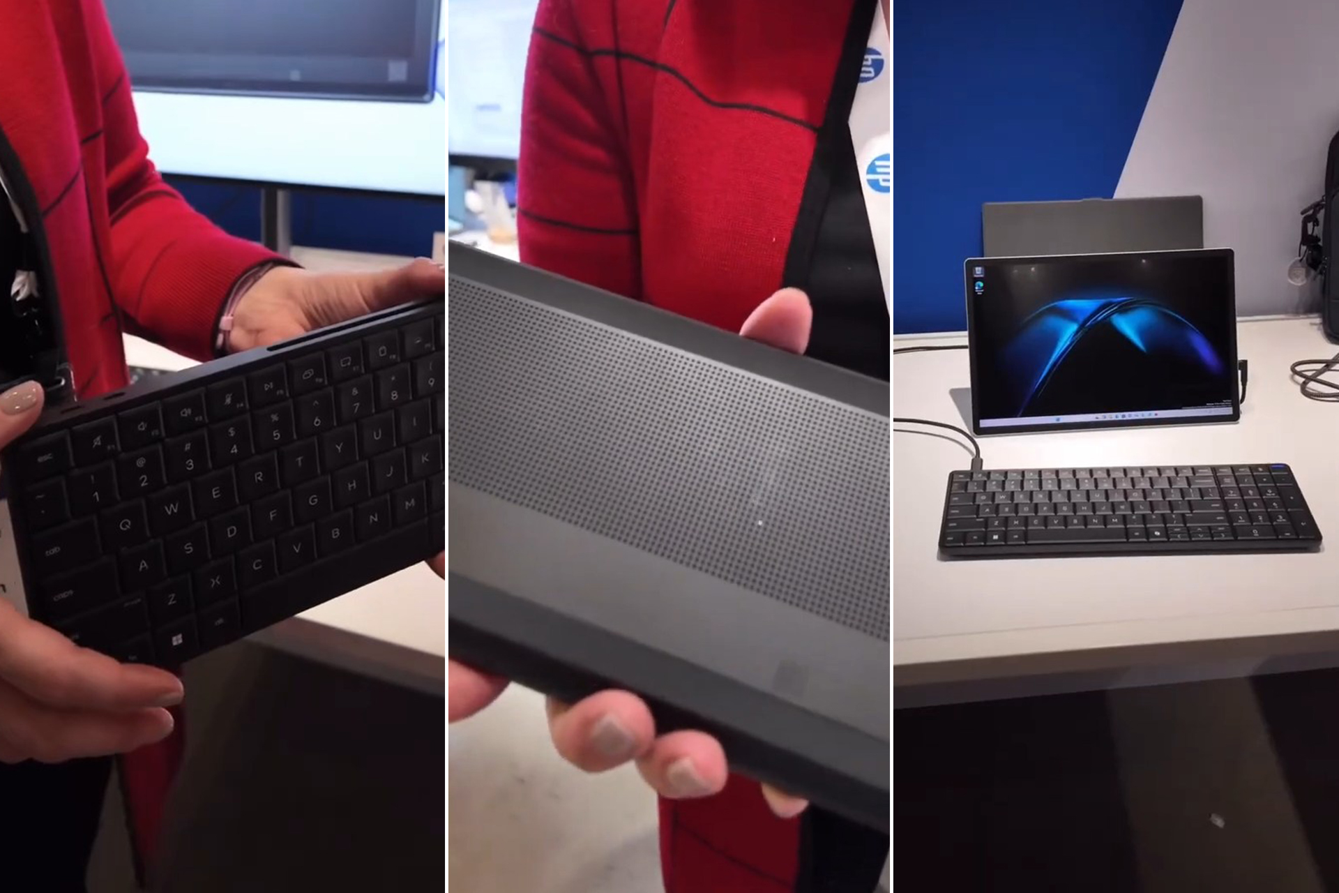 شاهد: حاسوب كامل داخل لوحة مفاتيح "إتش بي"