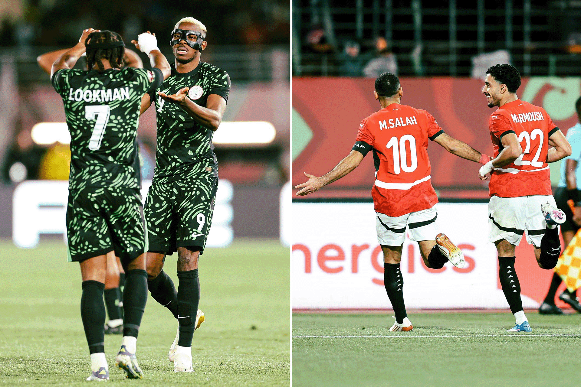 مباشر.. مباراة مصر ضد نيجيريا في كأس أمم أفريقيا