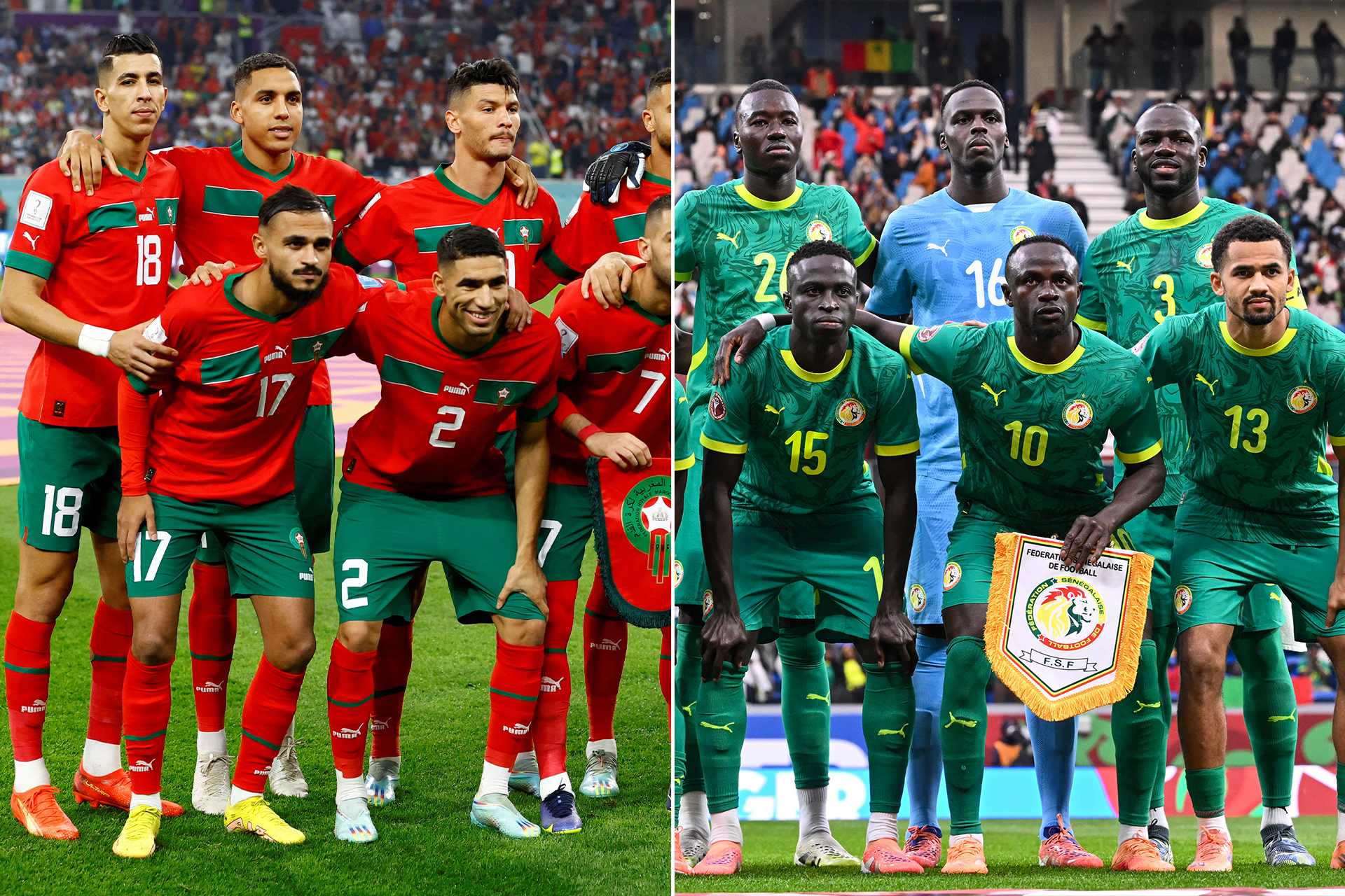 نهائي كأس أفريقيا بين المغرب والسنغال يؤكد دقة تصنيف الفيفا