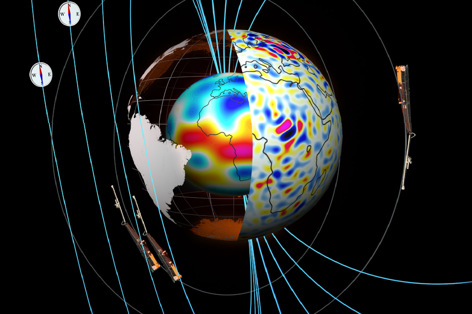 القطب المغناطيسي الشمالي يغير موقعه والعالم يعيد ضبط بوصلته