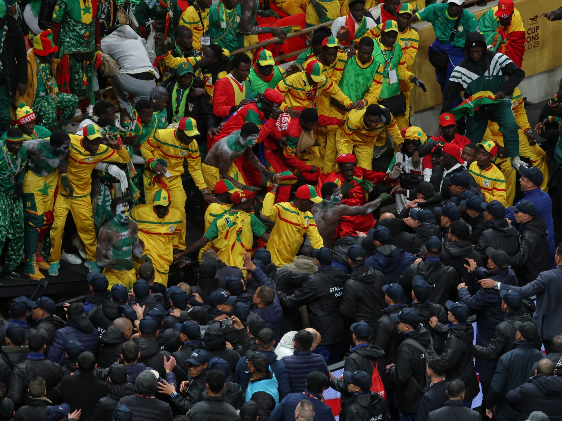 توقيف 18 سنغاليا وجزائري واحد إثر نهائي كأس أفريقيا