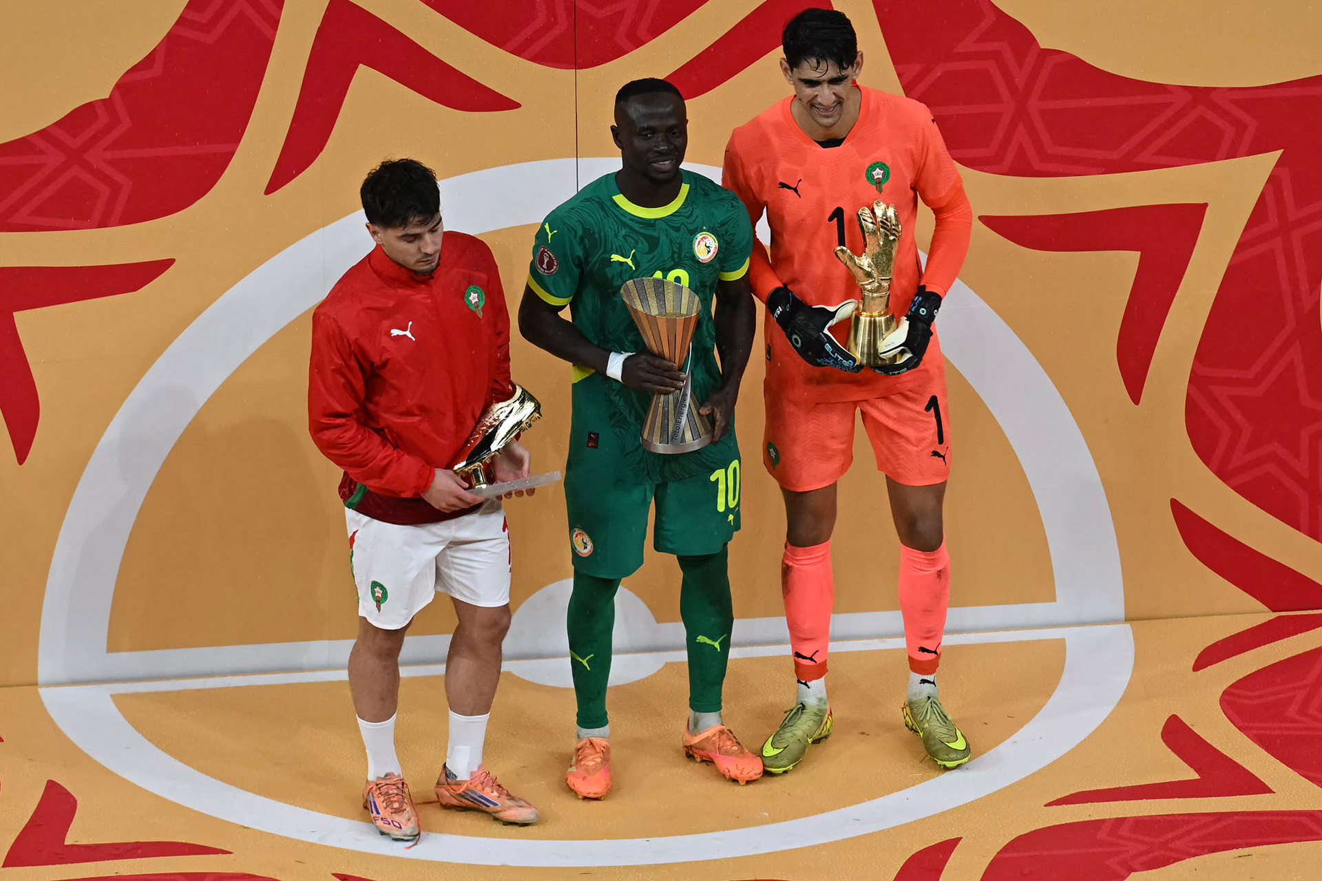 دياز وبونو وماني يحصدون الجوائز الفردية بكأس أفريقيا 2025