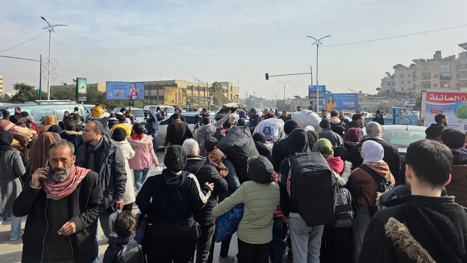 الجزيرة نت ترصد أوضاع النازحين هربا من اشتباكات حلب 2 image 1767879181
