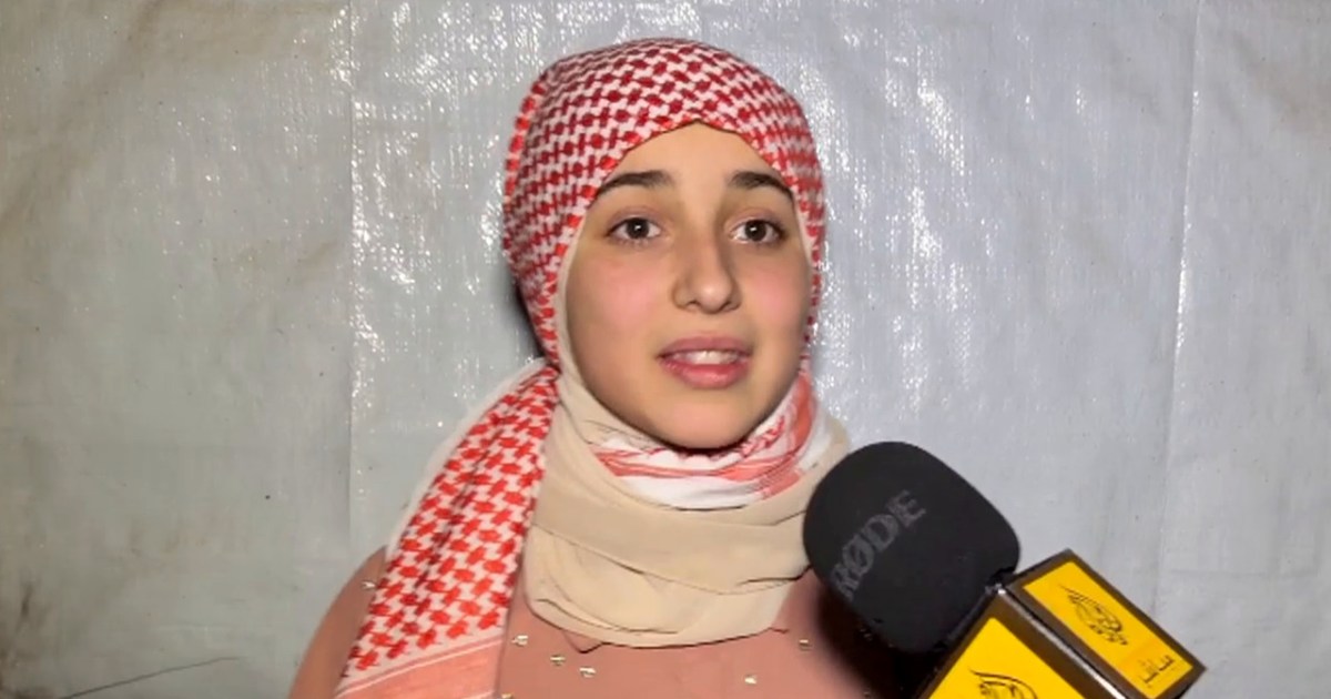 طفلة فلسطينية ترثي أبو عبيدة بأبيات شعرية مؤثرة