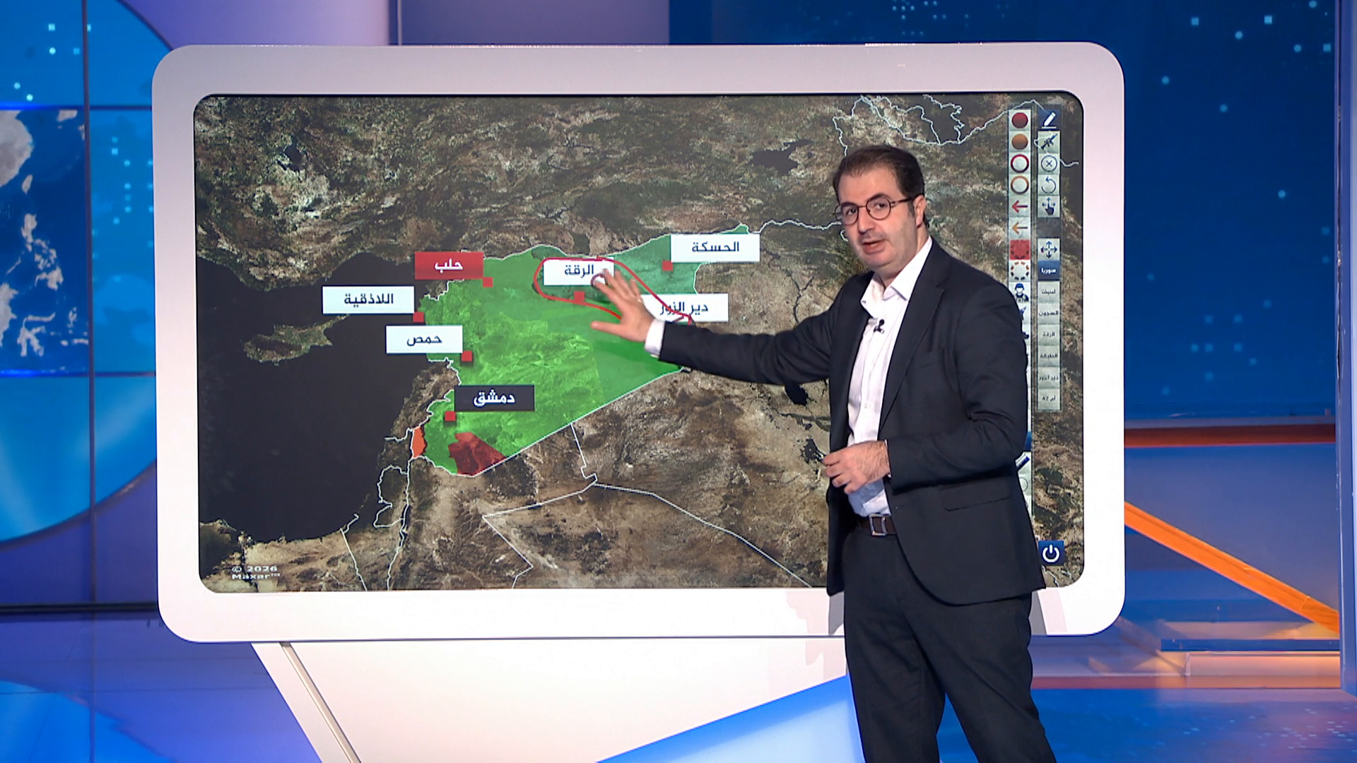 عبر الخريطة التفاعلية.. ما أبرز مناطق انتشار قوات الجيش السوري؟