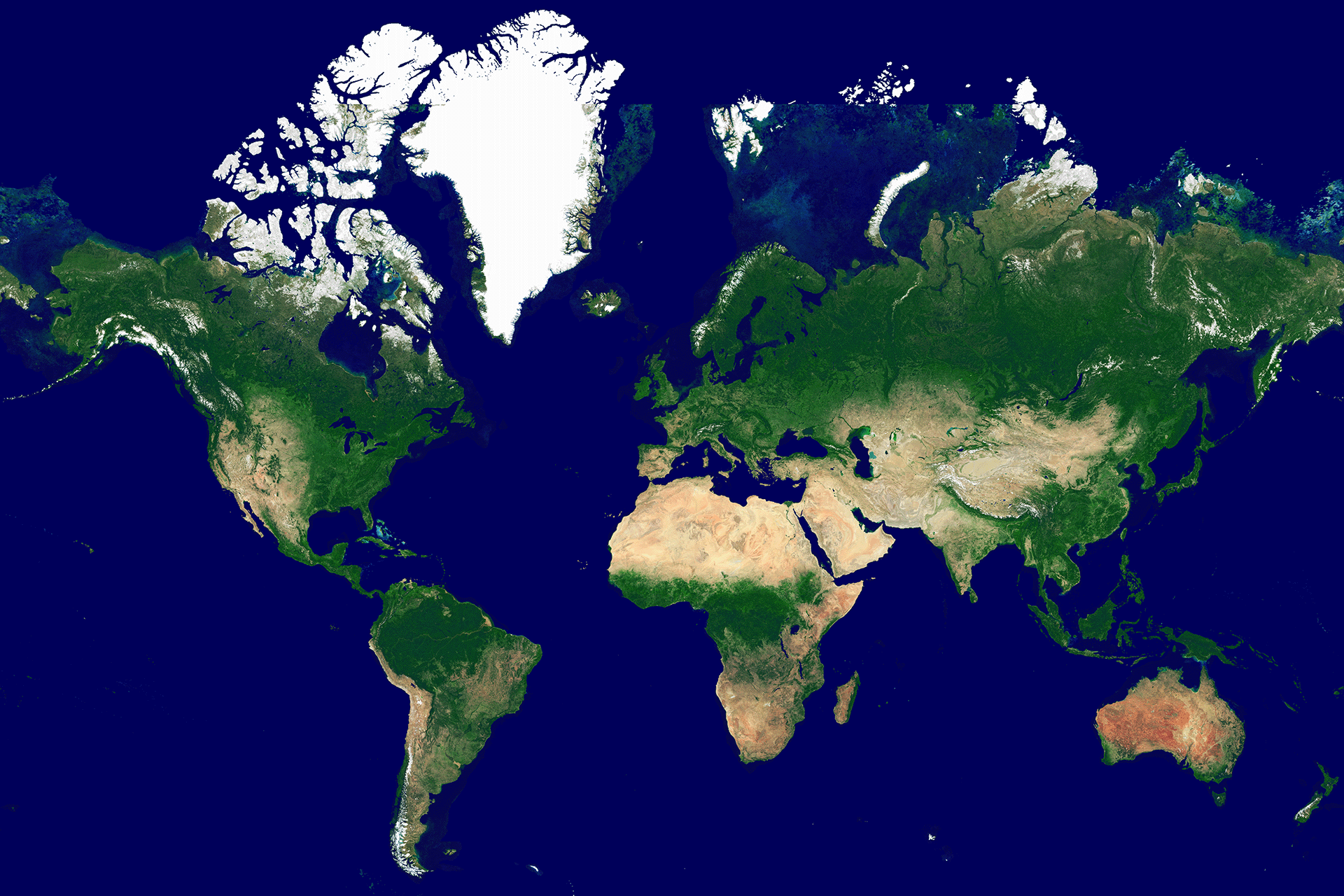 إسقاط مركاتور.. الخريطة التي شكّلت وعينا بالعالم وشوّهت حجمه الحقيقي