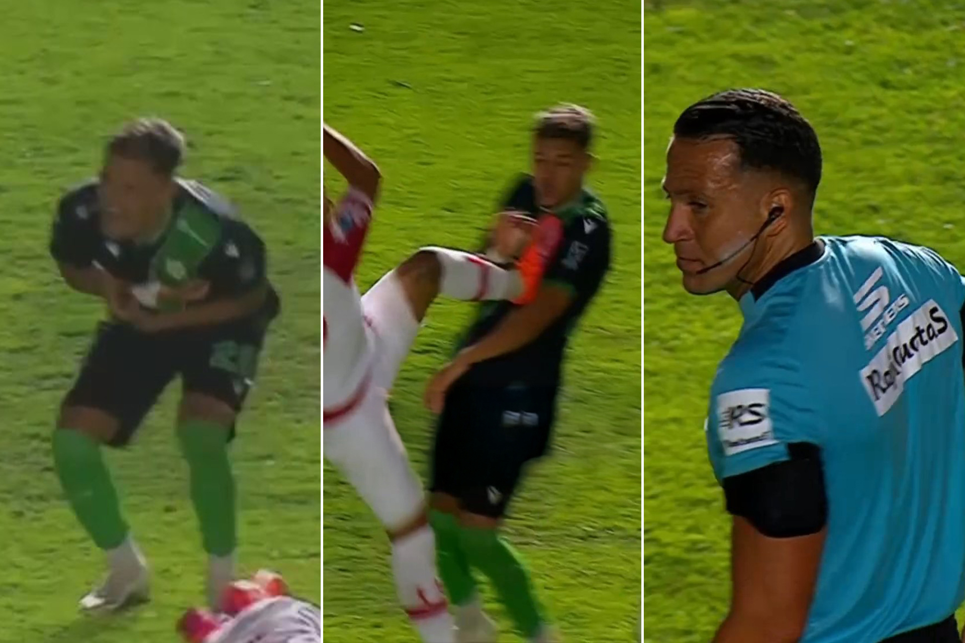 بالفيديو.. لاعب ينفذ "ركلة قتالية" في الدوري الأرجنتيني