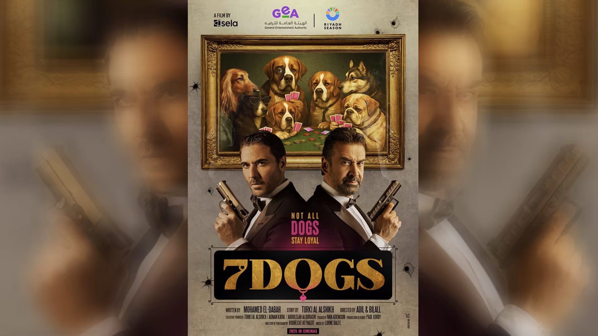بمشاركة سلمان خان ومونيكا بيلوتشي.. تركي آل الشيخ يكشف عن الإعلان الترويجي لفيلم "7DOGS"