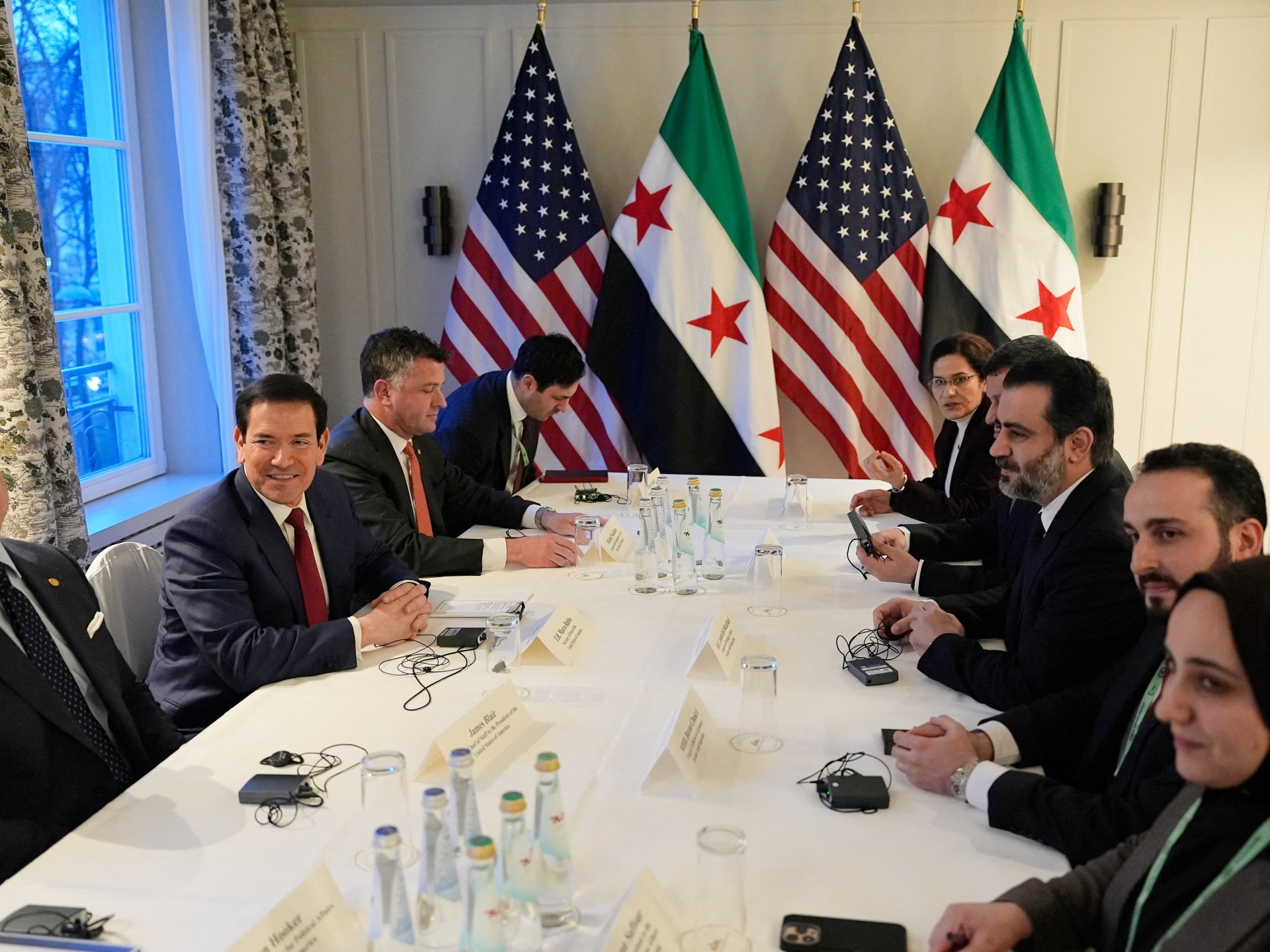 لقاء الشيباني وروبيو يؤكد وحدة سوريا ويدفع بملف دمج قسد