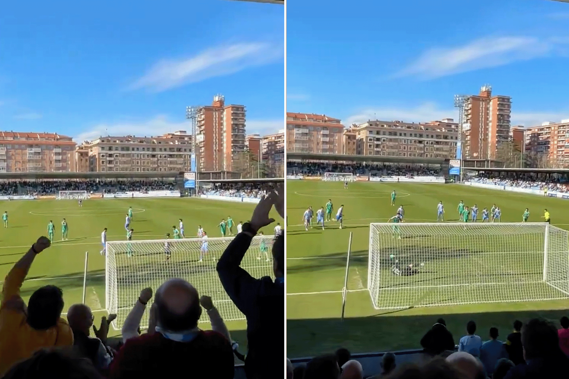 شاهد.. أسوأ ركلة جزاء تنتهي في الشارع