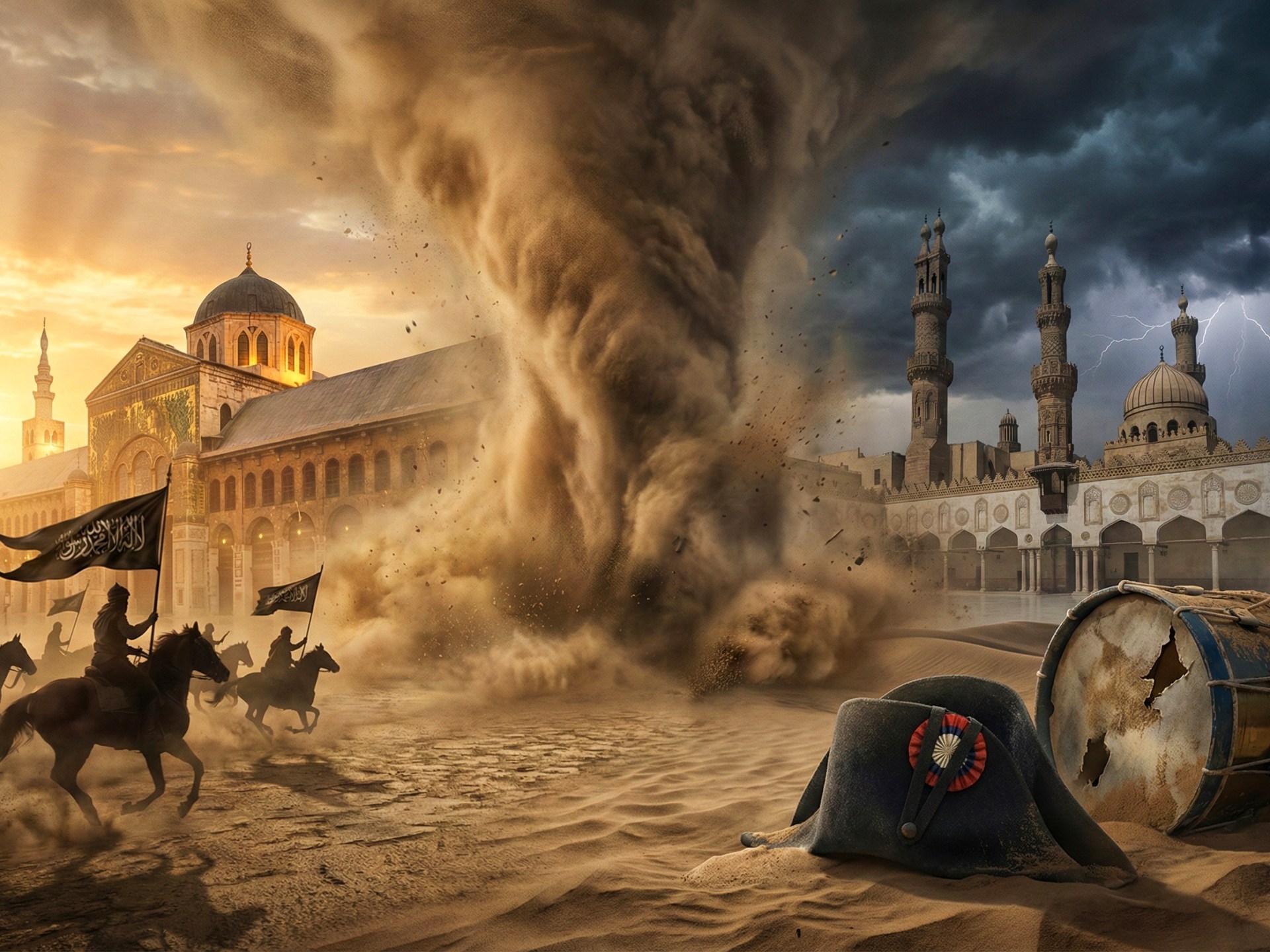 14 رمضان.. من الرايات السود في دمشق إلى خيول نابليون في الأزهر